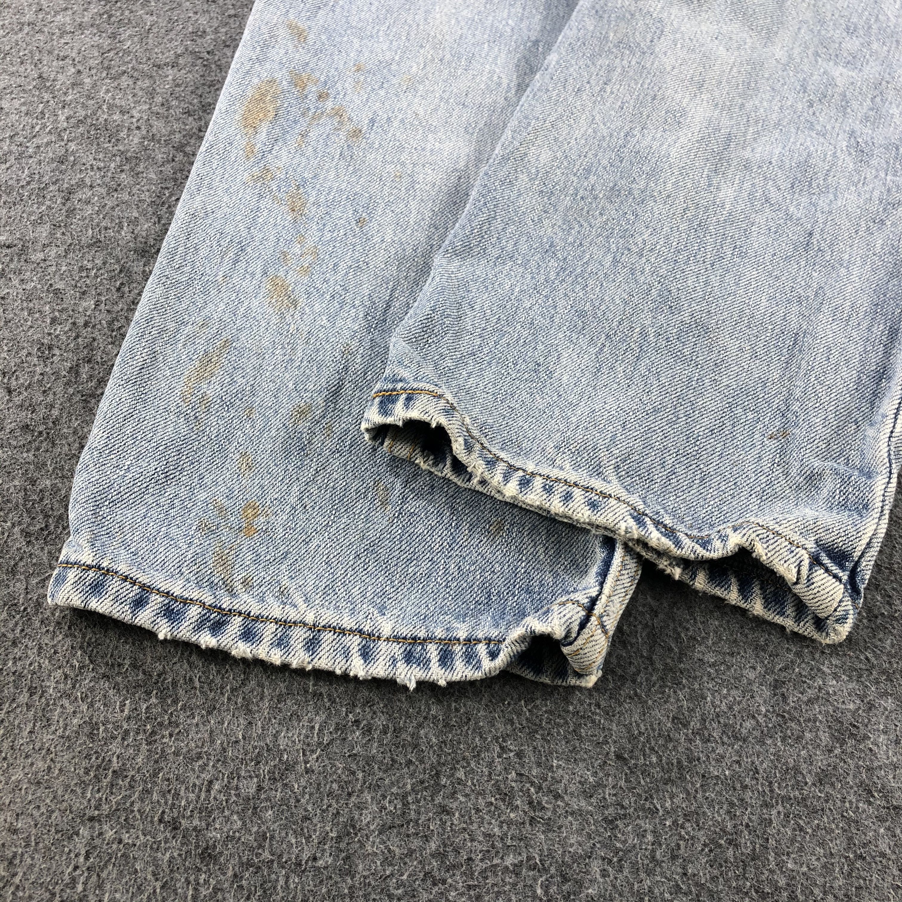 Levi's Vintage Light Wash Levis 550 Jeans-J1268 Size US 35 - 6 Thumbnail