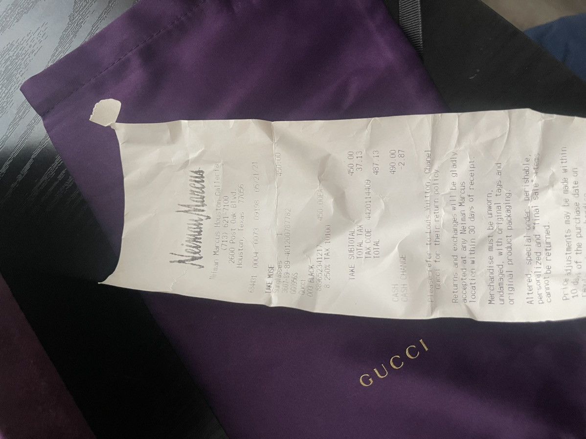 Gucci Gucci Unisex Sunglasses Size ONE SIZE - 5 Thumbnail
