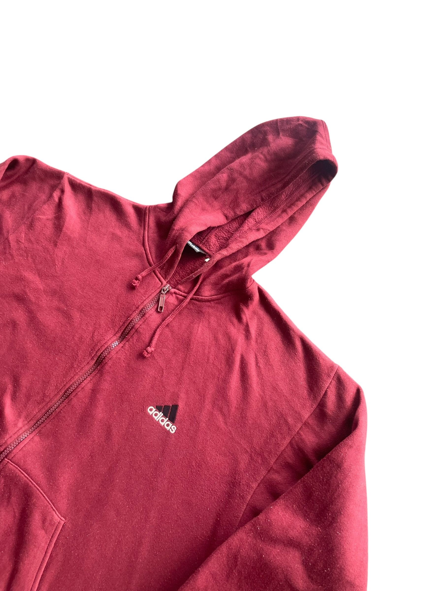 Adidas Vintage Adidas Hoodie Size US L / EU 52-54 / 3 - 2 Thumbnail