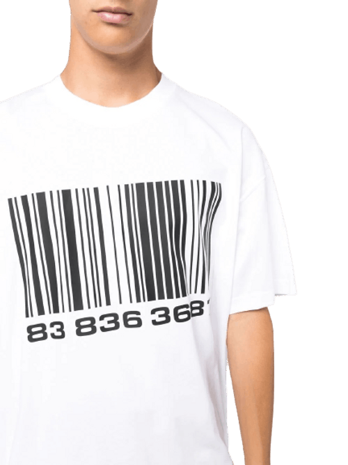 Vetements o1y0924 T-Shirt in White Size US XS / EU 42 / 0 - 4 Thumbnail