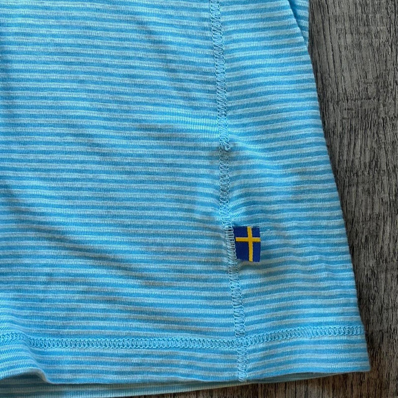 Other Light Blue Striped Fjallraven Top -Size:XXS Size XXS / US 00 / IT 34 - 2 Thumbnail