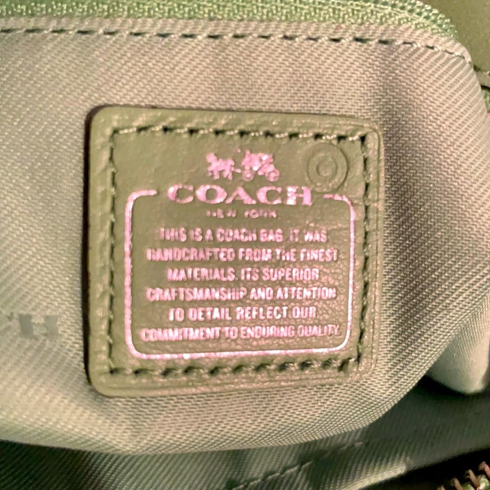 Coach Coach Swagger 21 Rainbow Colorblock Satchel Crossbody Size ONE SIZE - 16 Thumbnail