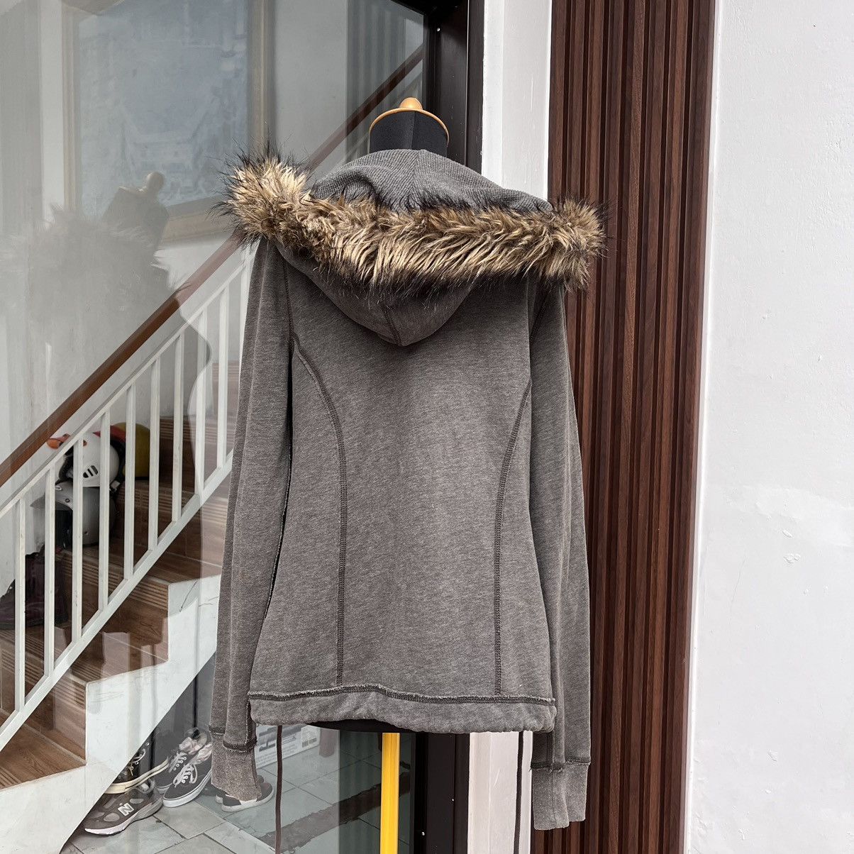 Hollister Y2k Hollister Faur Hoodie Racoon Size M / US 6-8 / IT 42-44 - 9 Thumbnail