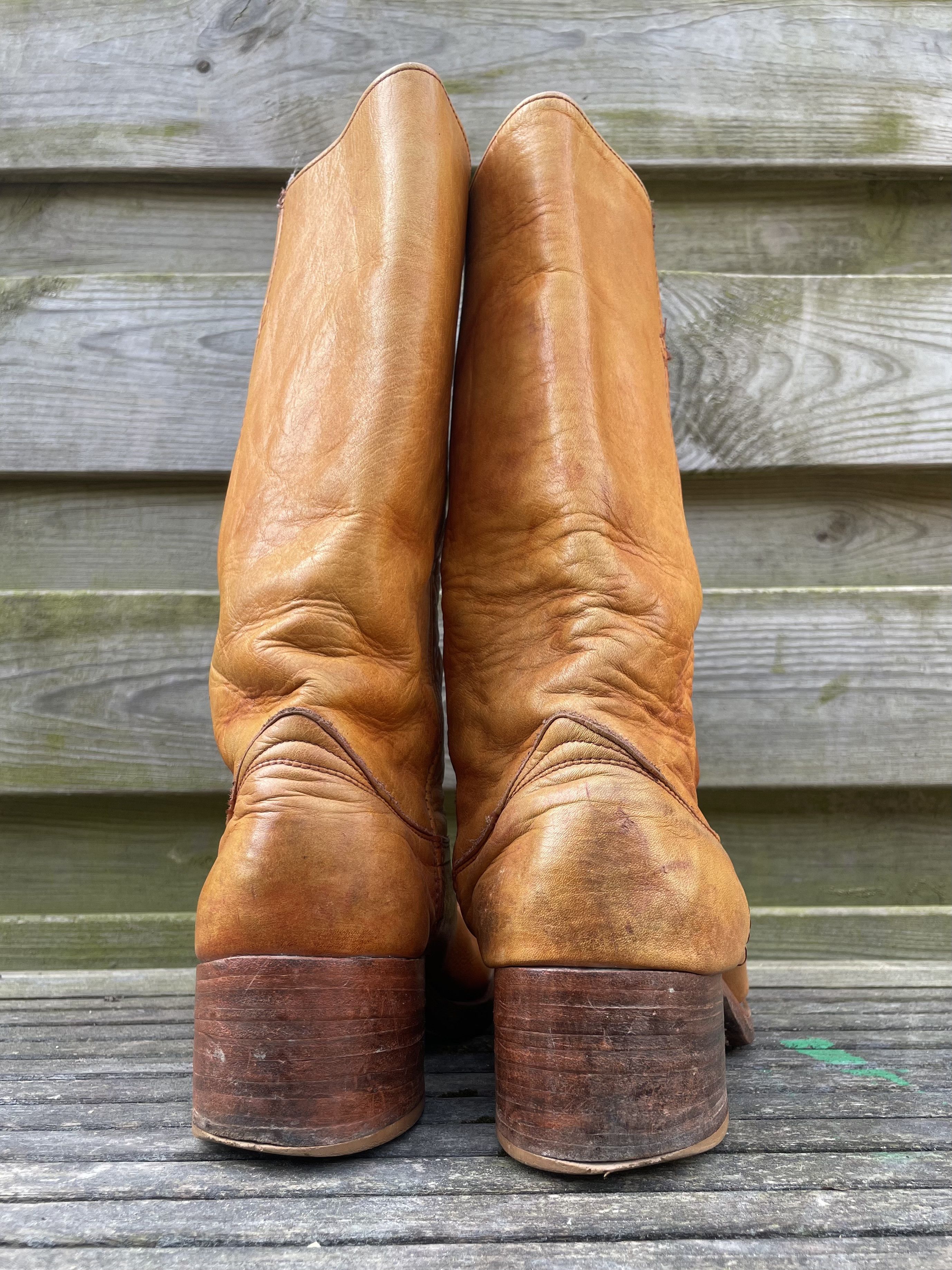 Frye 70s black label campus boots Size US 9.5 / EU 42-43 - 4 Thumbnail