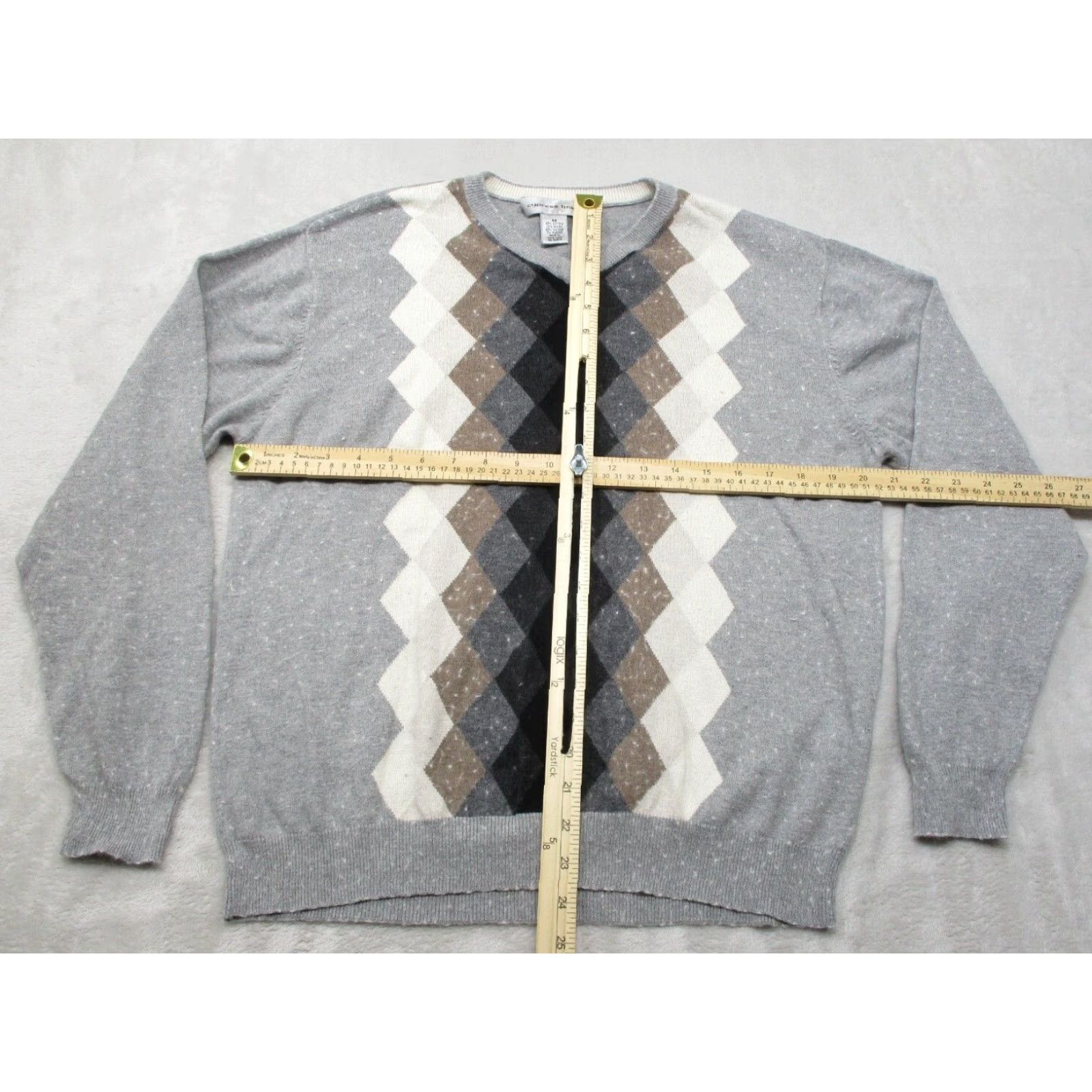 Vintage Cypress Links Mens Large 44 Sweater Golf Long Sleeve Argyle Vintage Casual Regular Knit Pullover Size US L / EU 52-54 / 3 - 6 Thumbnail