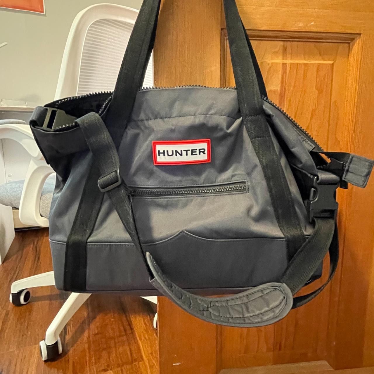 Hunter Hunter Large Nylon Top Clip Tote / Messenger Bag Size ONE SIZE - 2 Thumbnail