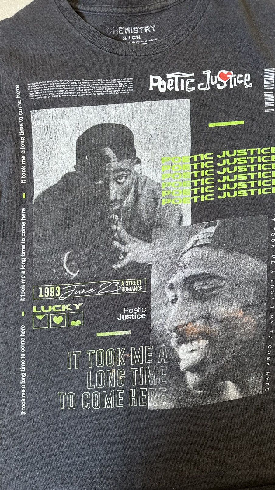 Chemistry TUPAC SHAKUR POETIC JISTICE TEE Size US M / EU 48-50 / 2 - 2 Thumbnail