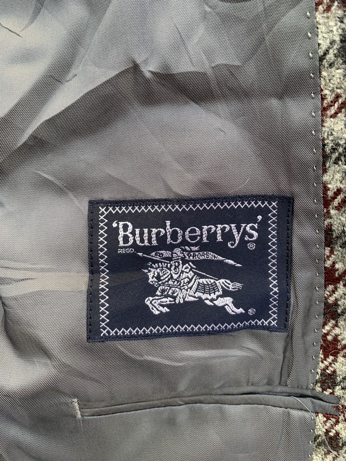Burberry × Designer × Vintage Vintage Burberrys Blazers Size 44S - 19 Thumbnail