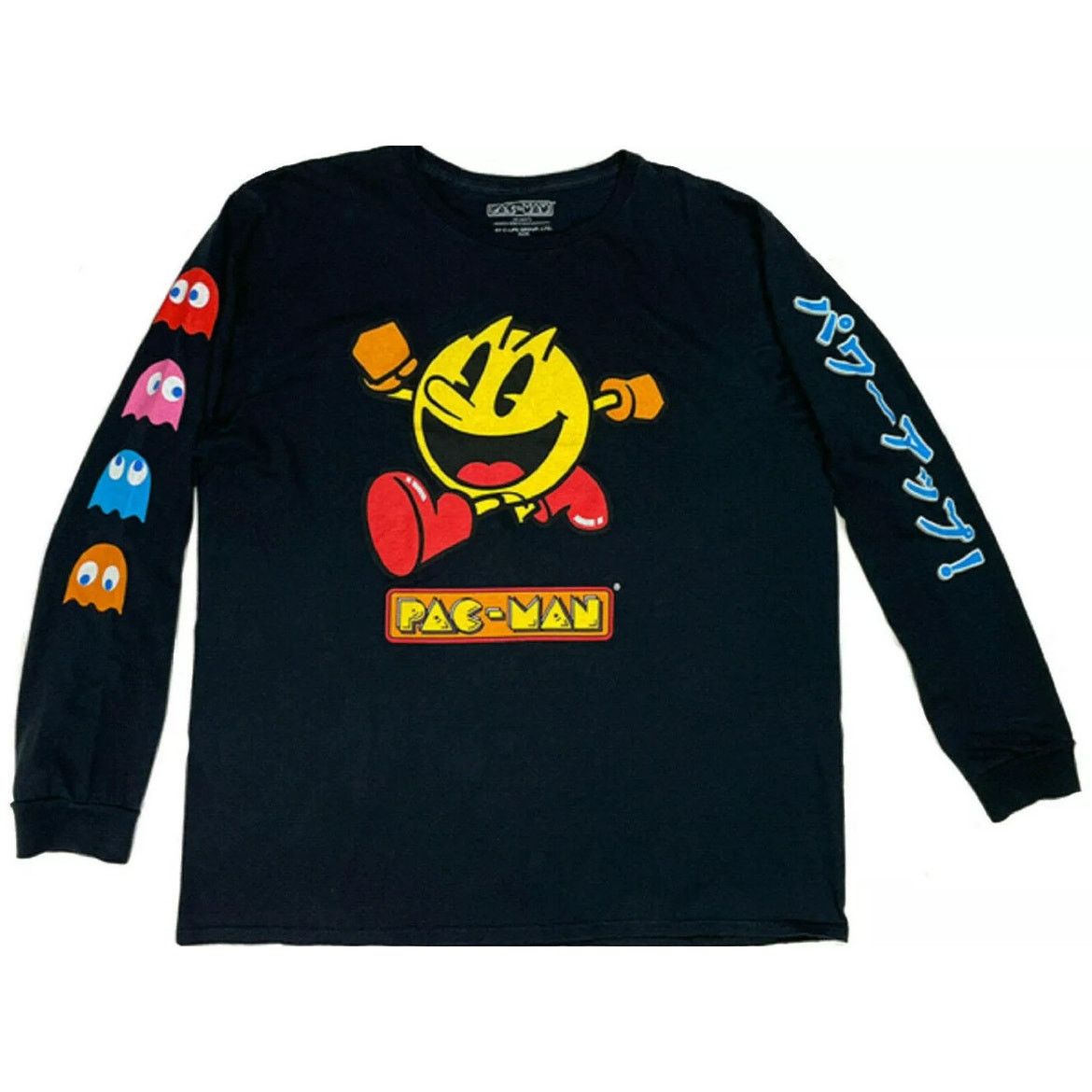 Other Pac-Man Shirt Black Long Sleeve Graphic Bandai Namco Medium Size US M / EU 48-50 / 2 - 1 Thumbnail