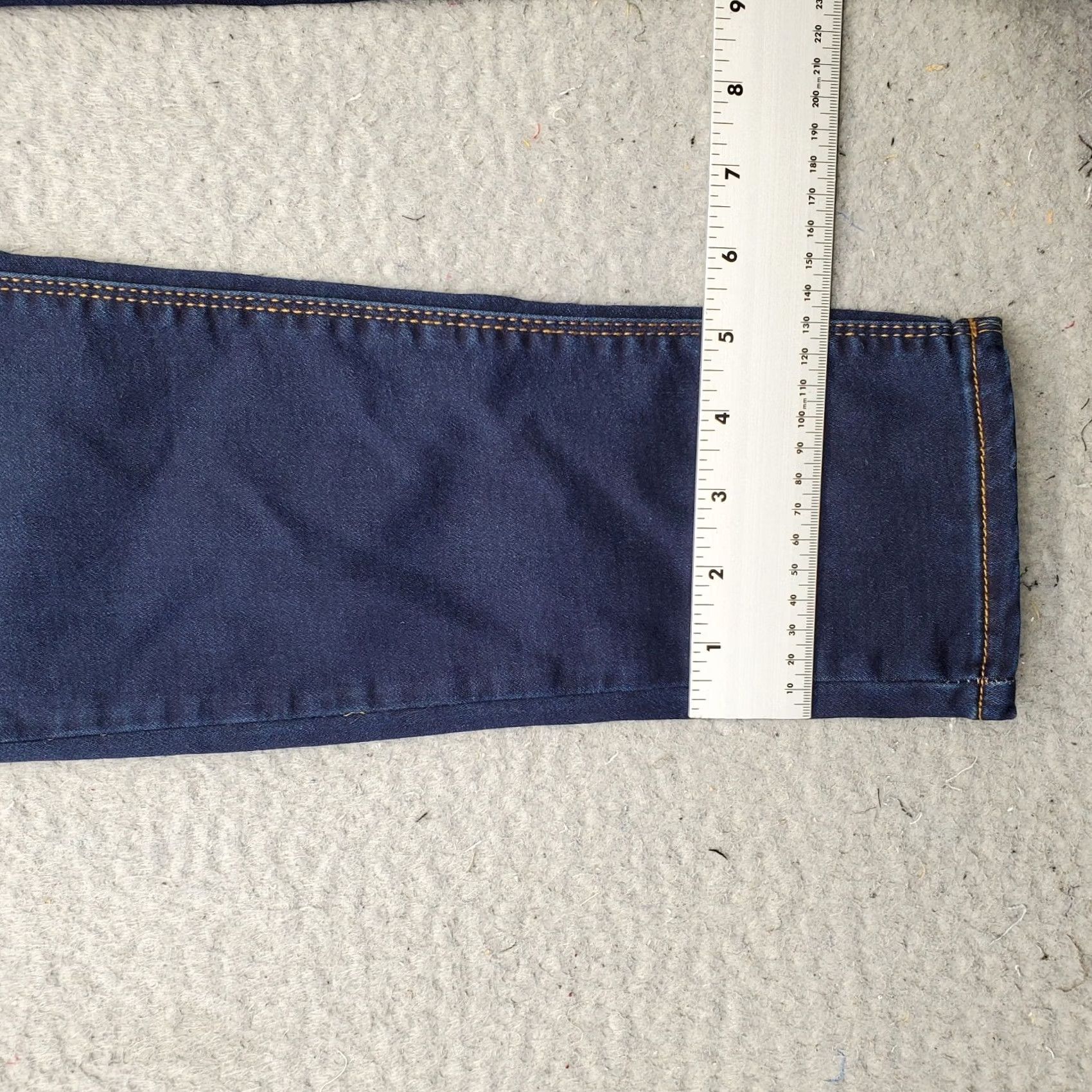 Denime Mudd Women Jeans 11 Blue Denim Ankle Skinny Jegging Size 32" / US 10 / IT 46 - 5 Thumbnail