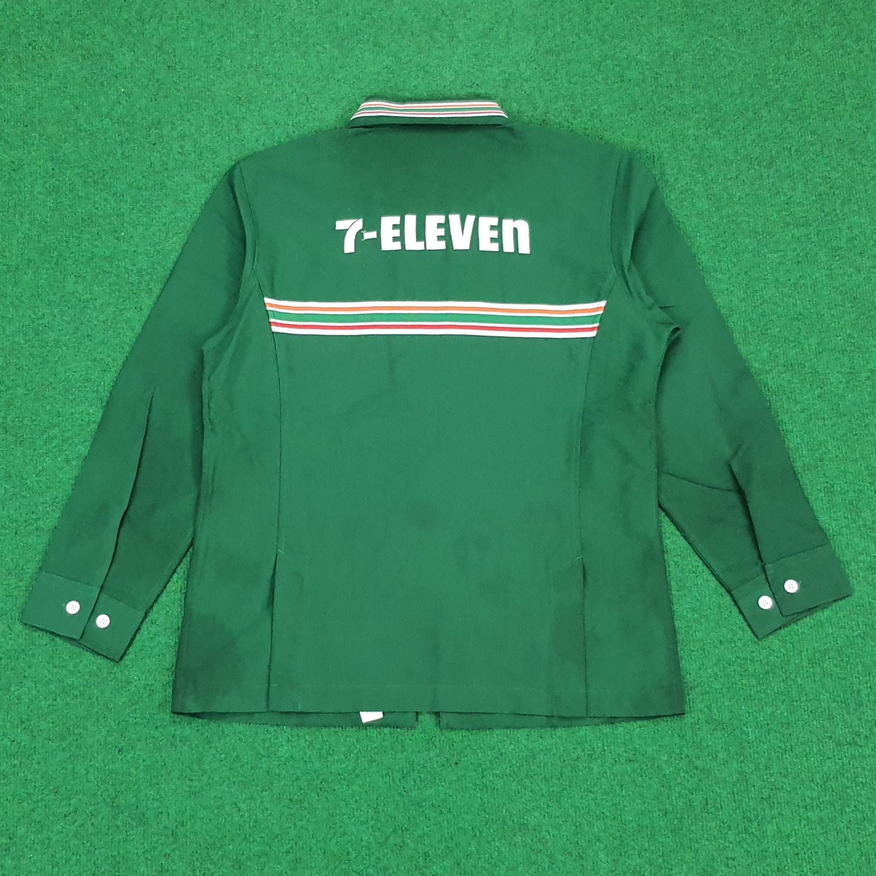 Vintage Vintage 7 Eleven Japanese Staff Uniform Jacket Size S / US 4 / IT 40 - 3 Thumbnail