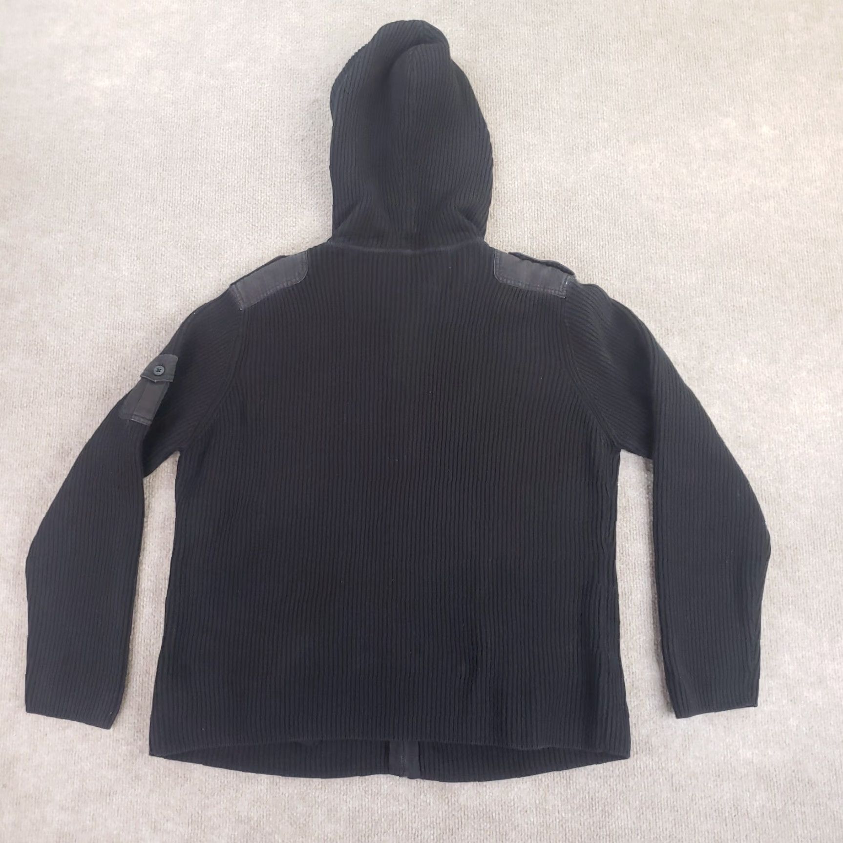 Ralph Lauren Lauren Ralph Lauren Women's Black Hooded Zip Up Jacket Large Cotton Size L / US 10 / IT 46 - 6 Thumbnail
