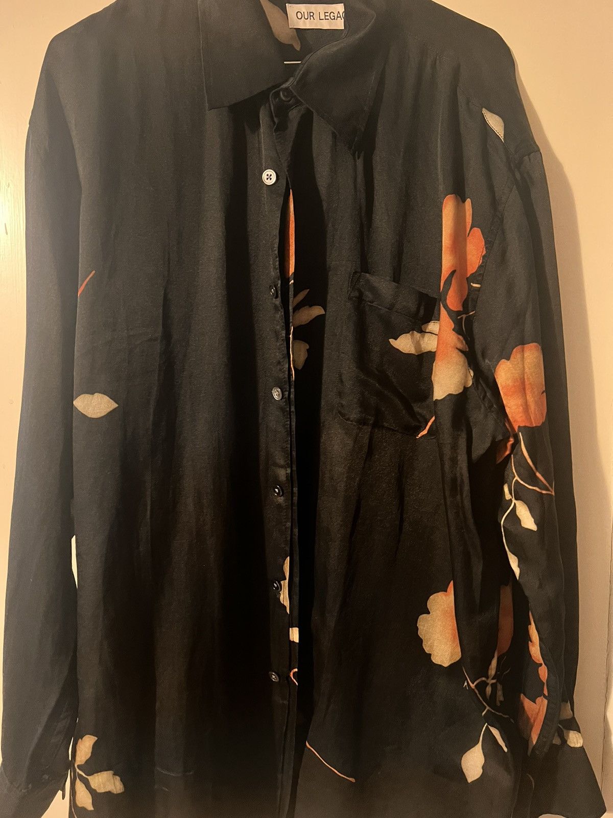 Our Legacy Floral silk above shirt NWOT Size US M / EU 48-50 / 2 - 1 Thumbnail