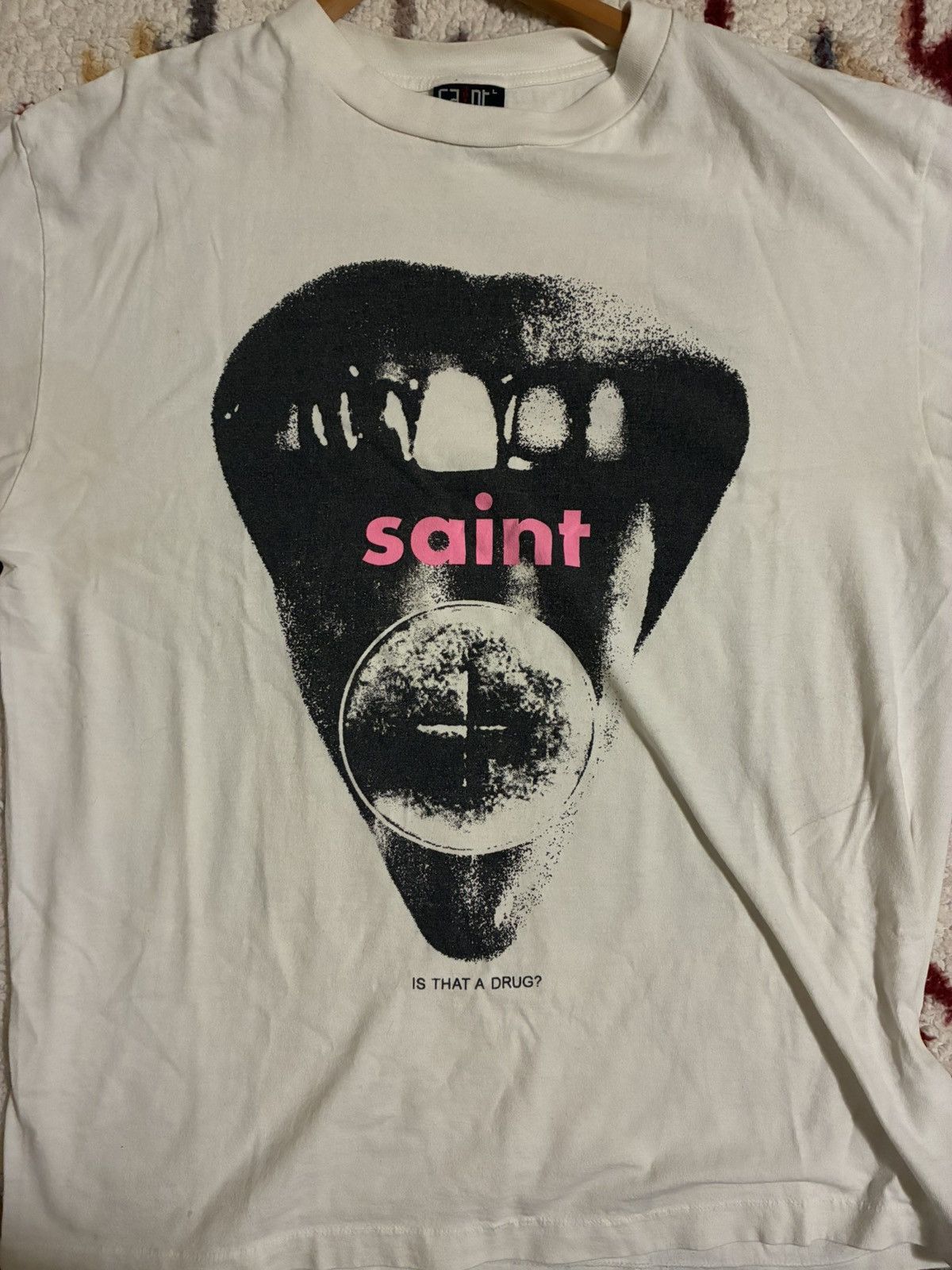 Saint Michael Saint Michael “This Is No Drug, It’s a Sacrament” Tee Size US L / EU 52-54 / 3 - 3 Thumbnail