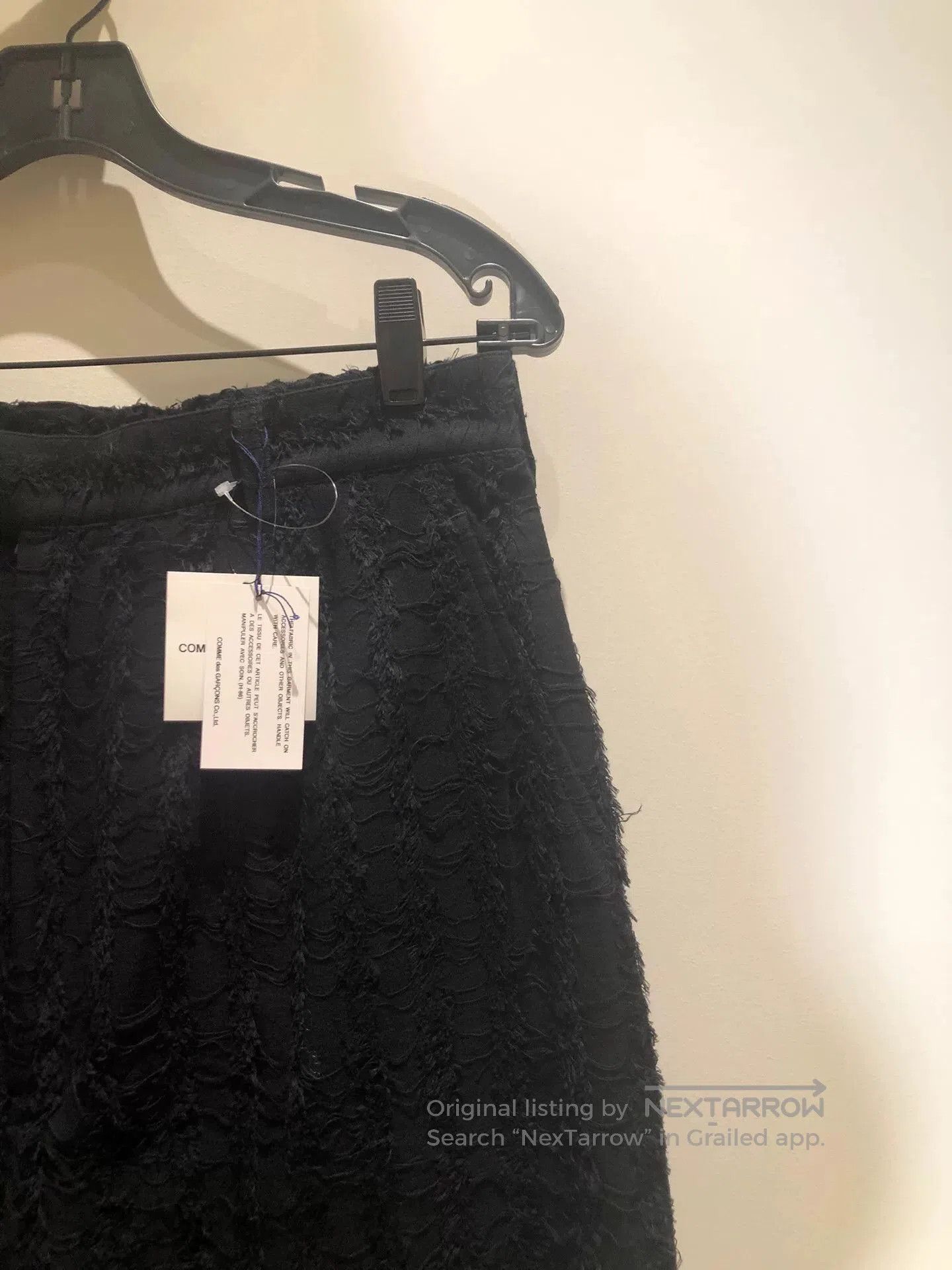 Junya Watanabe junya watanabe wide-leg black pants. Size US 34 / EU 50 - 4 Thumbnail