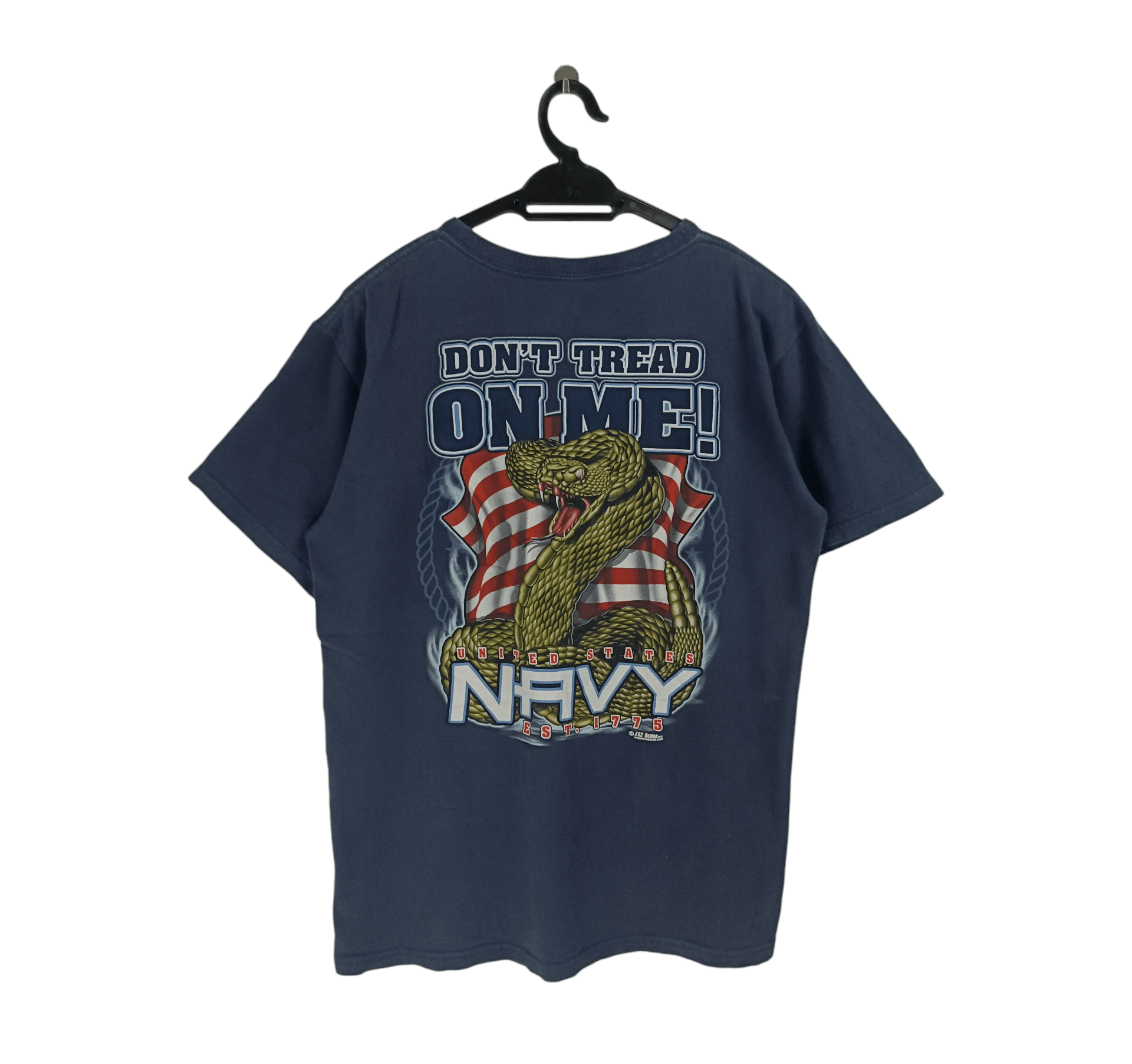 Vintage VINTAGE NAVY DON'T TREAD ON ME MARINE CORP USA Size US M / EU 48-50 / 2 - 1 Thumbnail