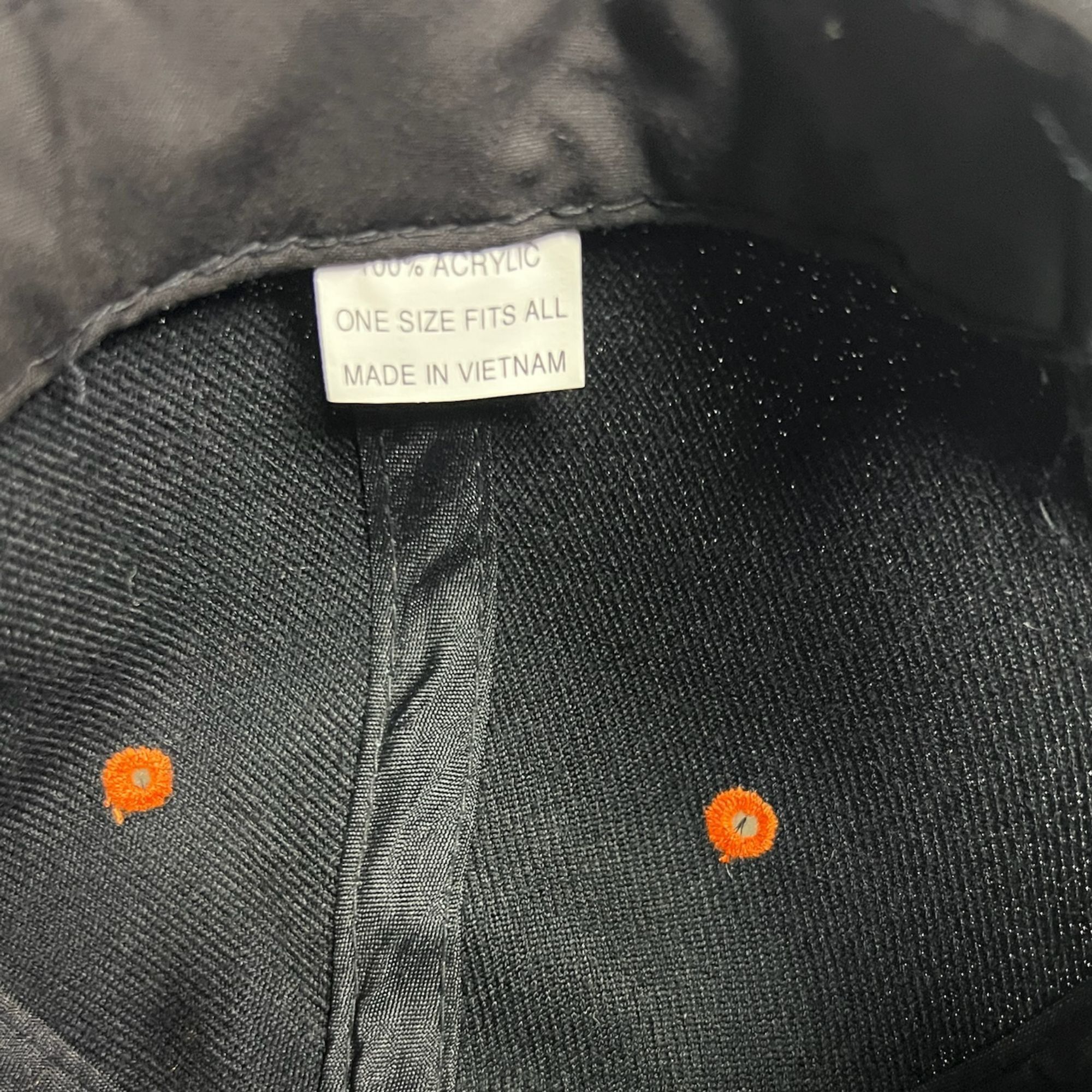 Other San Diego Black & Orange Baseball Cap Adjustable Snapback Em Size ONE SIZE - 7 Thumbnail
