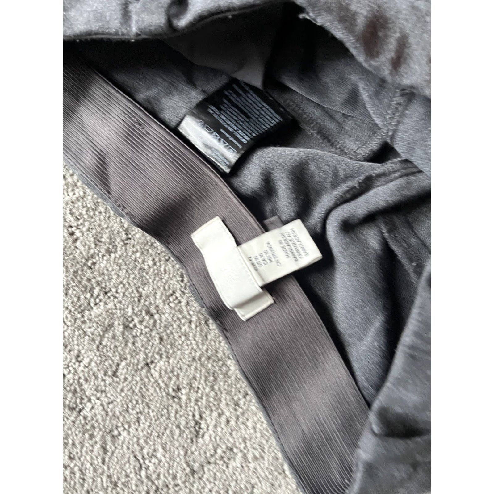 H&M H&M Womens Pants Chino Style Skinny Leg 10 Dark Gray Pocket Design Button Zipper Cotton Blend Regular Womens 29 In Inseam Size 32" / US 10 / IT 46 - 5 Thumbnail