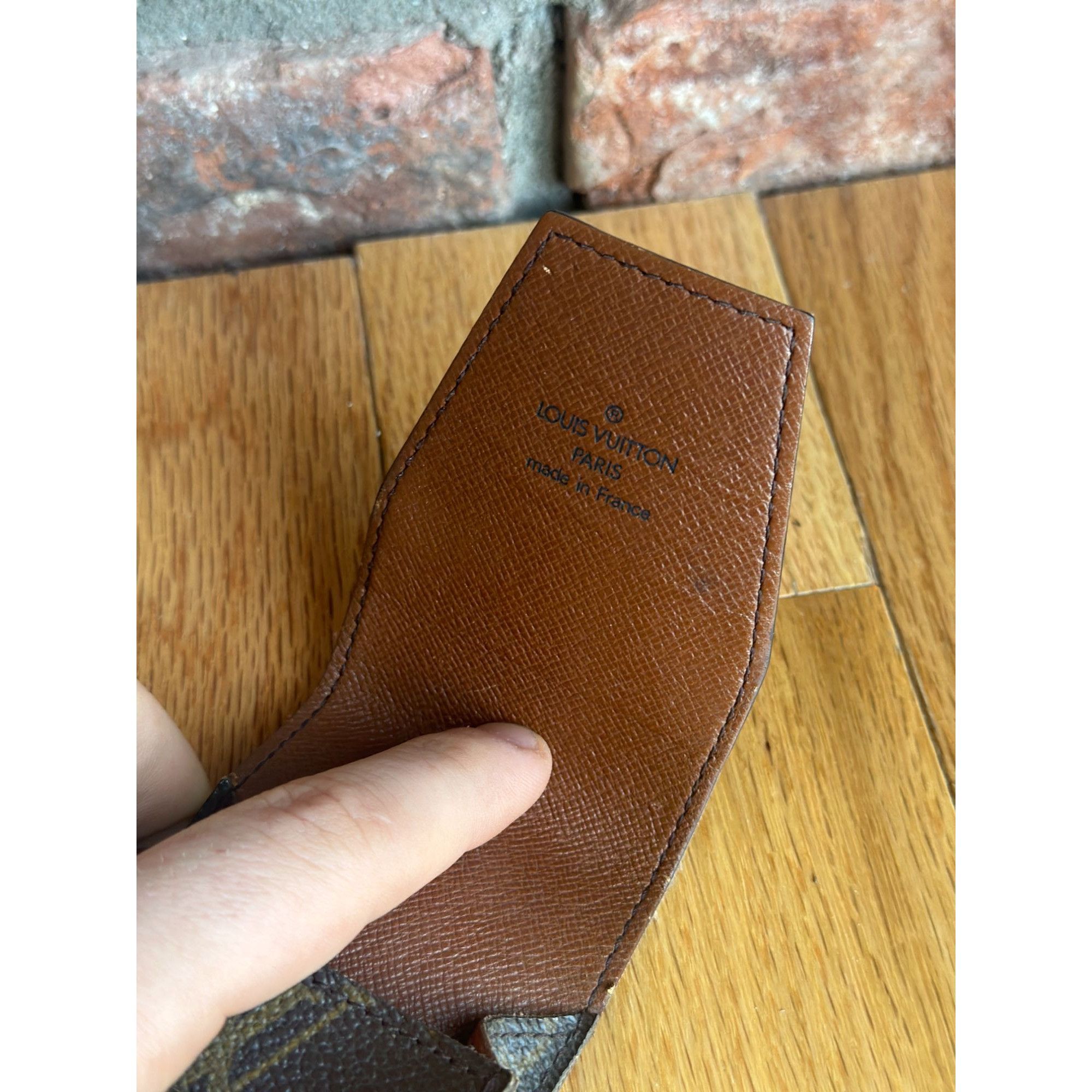 Louis Vuitton LOUIS VUITTON MONOGRAM BROWN TOBACCO M63024 CIGARETTE CASE Size ONE SIZE - 5 Thumbnail