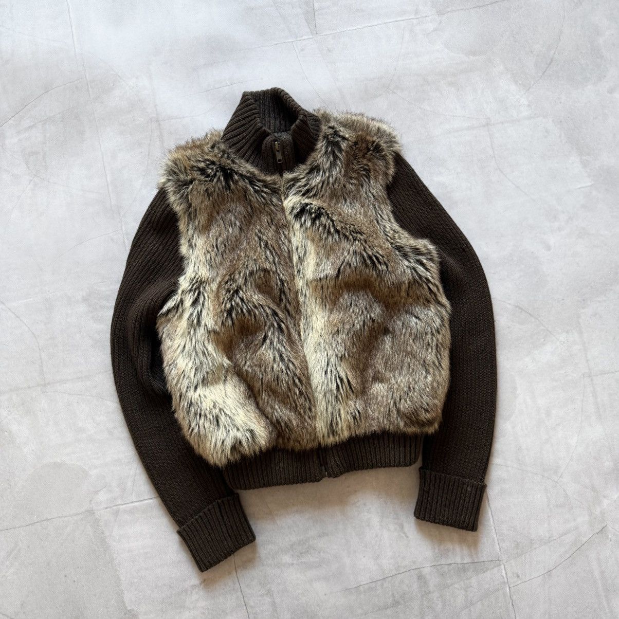 Hysteric Glamour Vintage If Six Was Nine LGB Vibe Fur Zip Sweater Sweatshirt Size M / US 6-8 / IT 42-44 - 1 Thumbnail