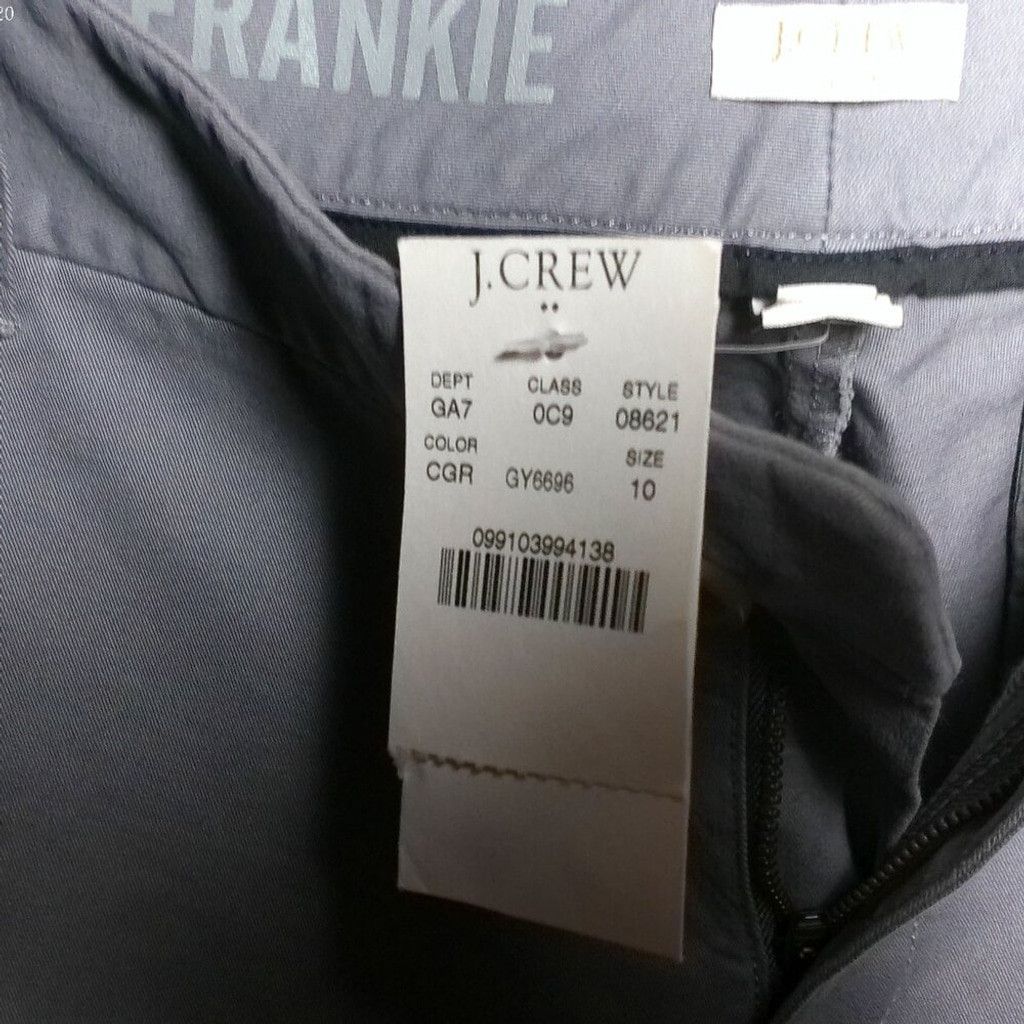 J.Crew J.Crew Gray Frankie Chinos Size 32" / US 10 / IT 46 - 6 Thumbnail