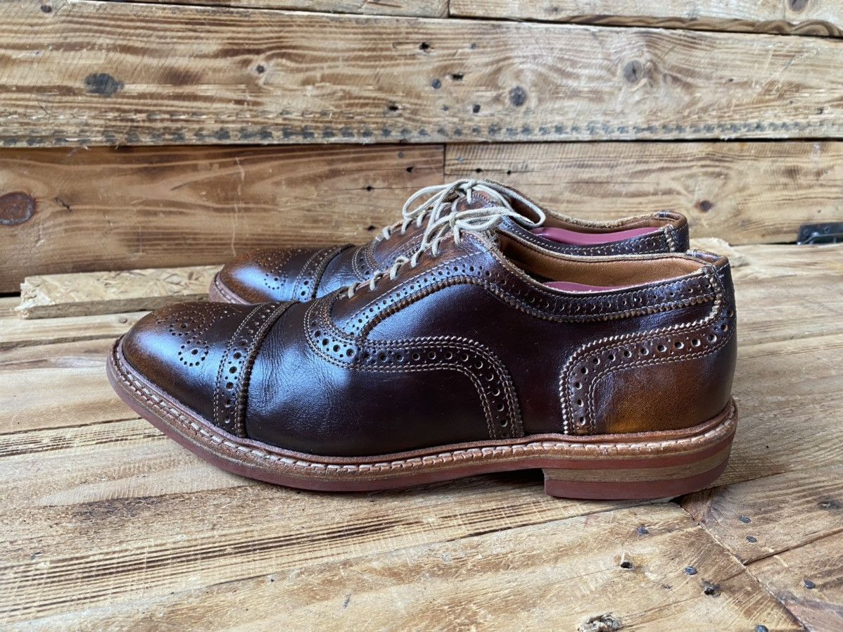 Allen Edmonds Allen Edmond strandmonk brown oxford shoes sz 9.5 Size US 9.5 / EU 42-43 - 5 Thumbnail