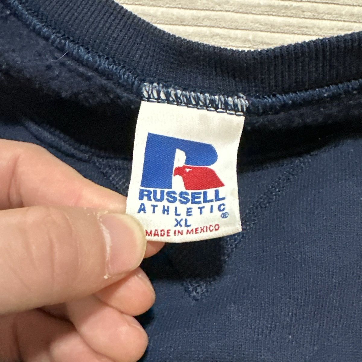 Russell Athletic Russell Athletic Vintage 90s Crewneck Sweatshirt Norwin Size US XL / EU 56 / 4 - 3 Thumbnail