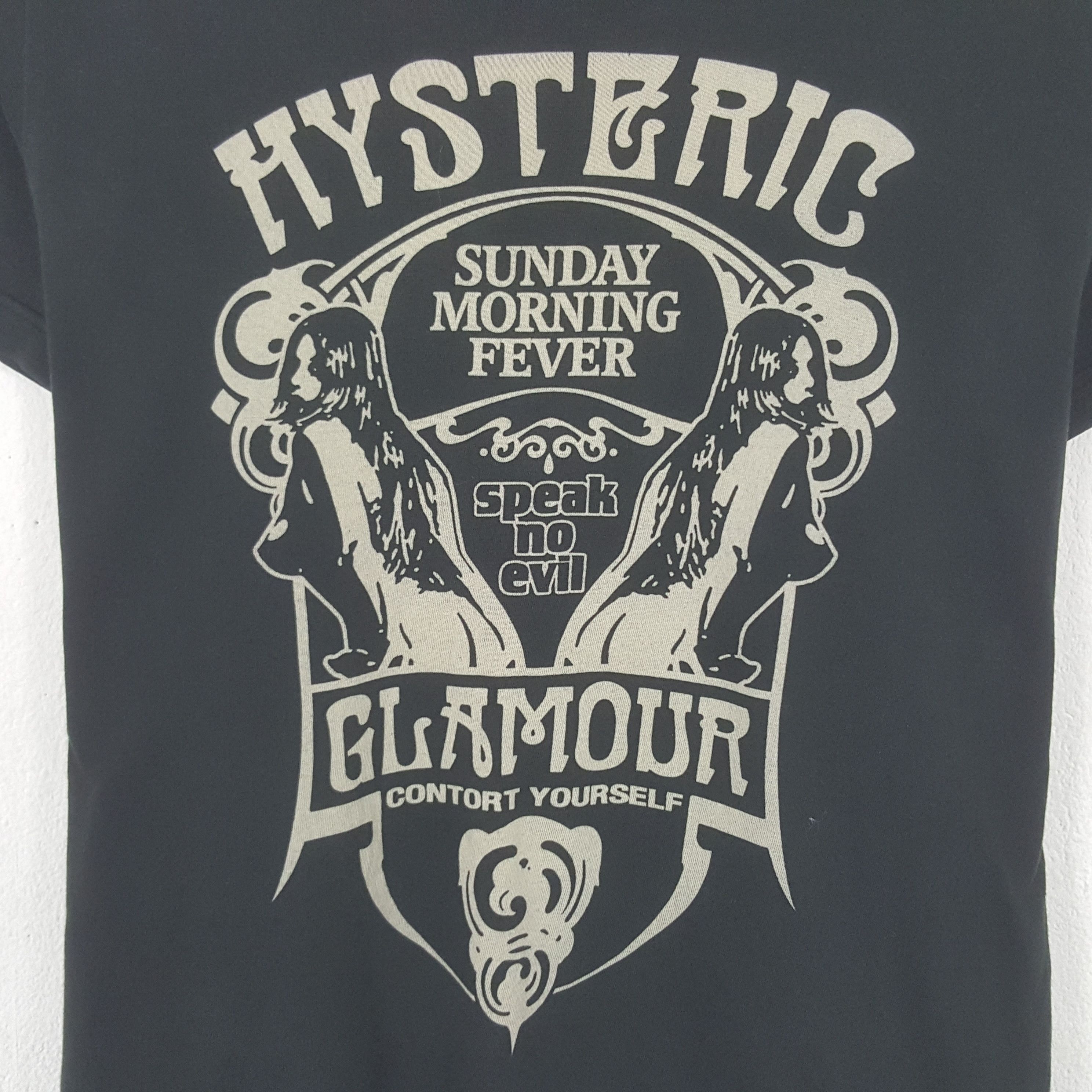 Hysteric Glamour Vintage Hysteric Glamour Sunday Morning Fever Tshirt Size XS / US 0-2 / IT 36-38 - 2 Thumbnail