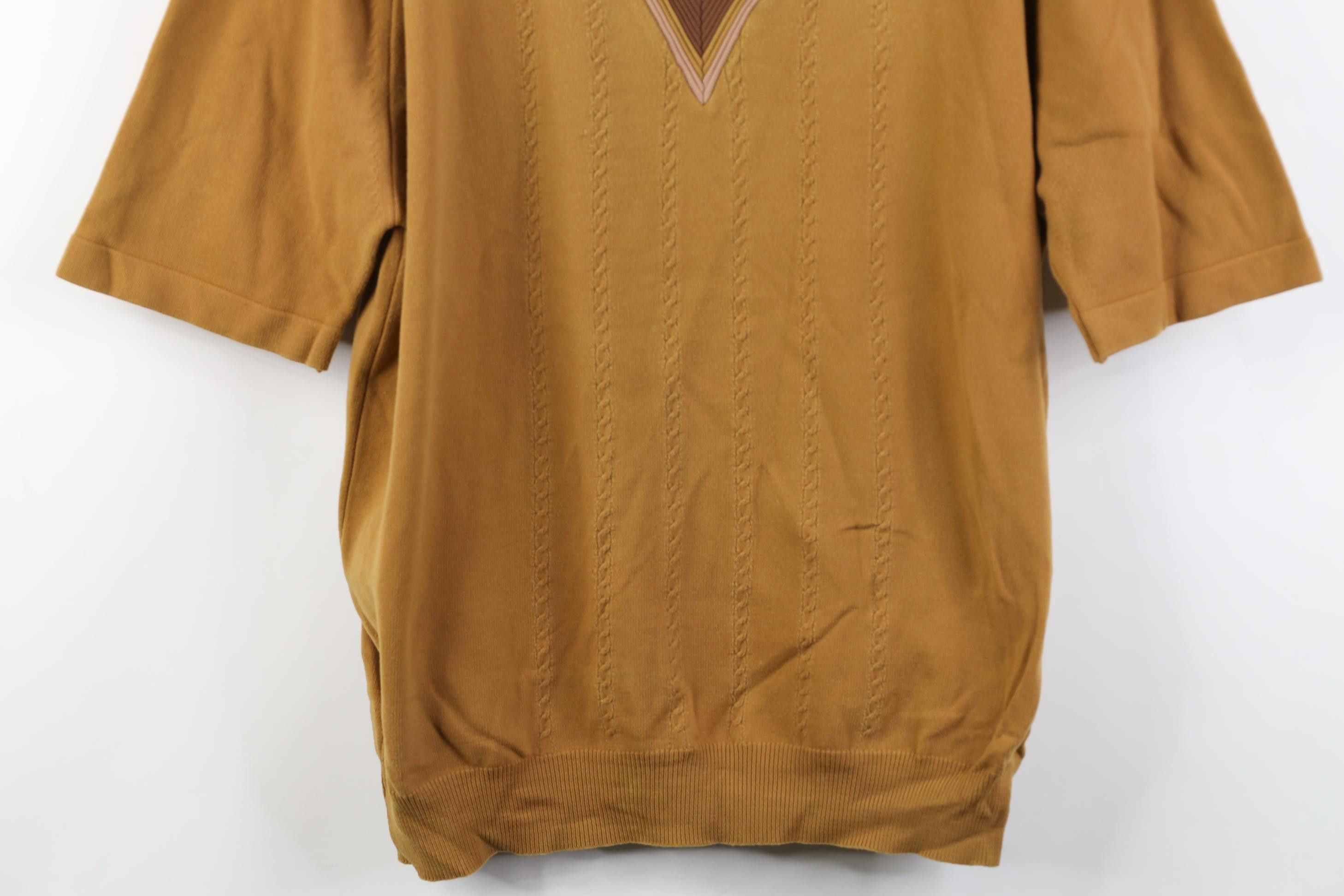 Vintage Vintage 50s 60s Rockabilly Knit Pullover Polo Shirt USA Size US XL / EU 56 / 4 - 3 Thumbnail