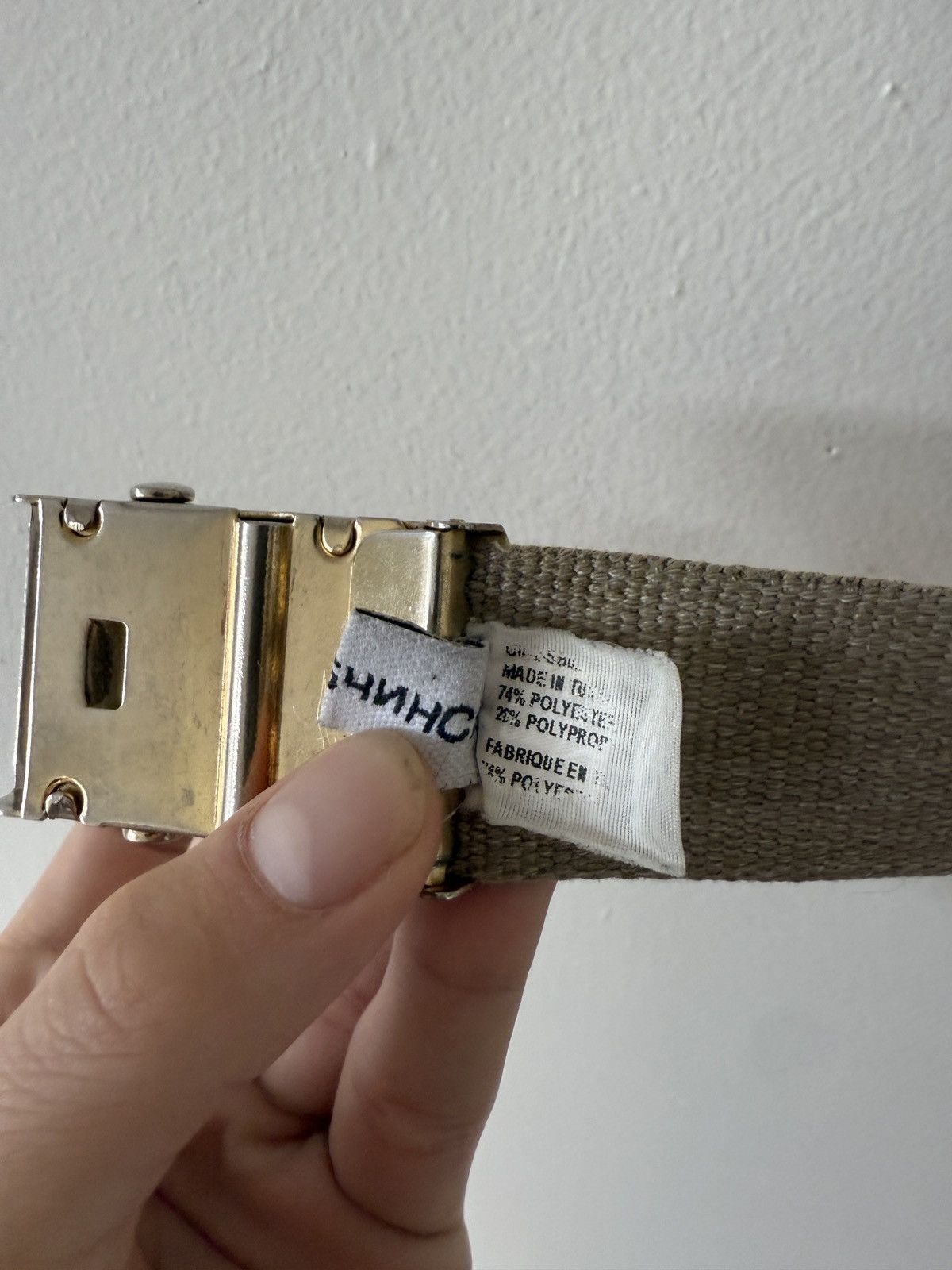 Gosha Rubchinskiy Gosha Russian Army Belt Size ONE SIZE - 5 Thumbnail