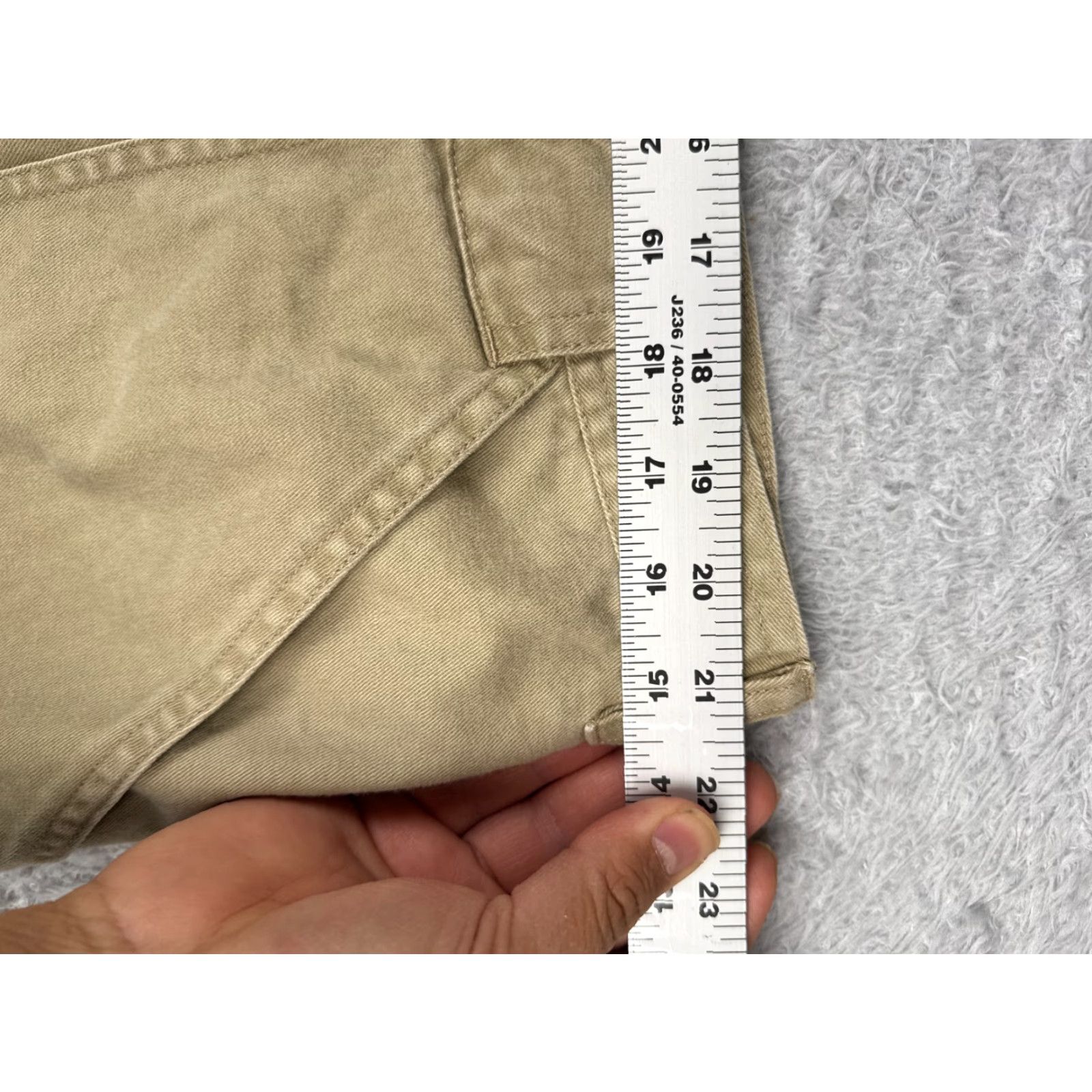 Vintage Cabelas Shorts Men 44 Beige Bush Pockets 100% Cotton Twill Adjustable Hike 44x4 Size US 44 / EU 60 - 7 Thumbnail