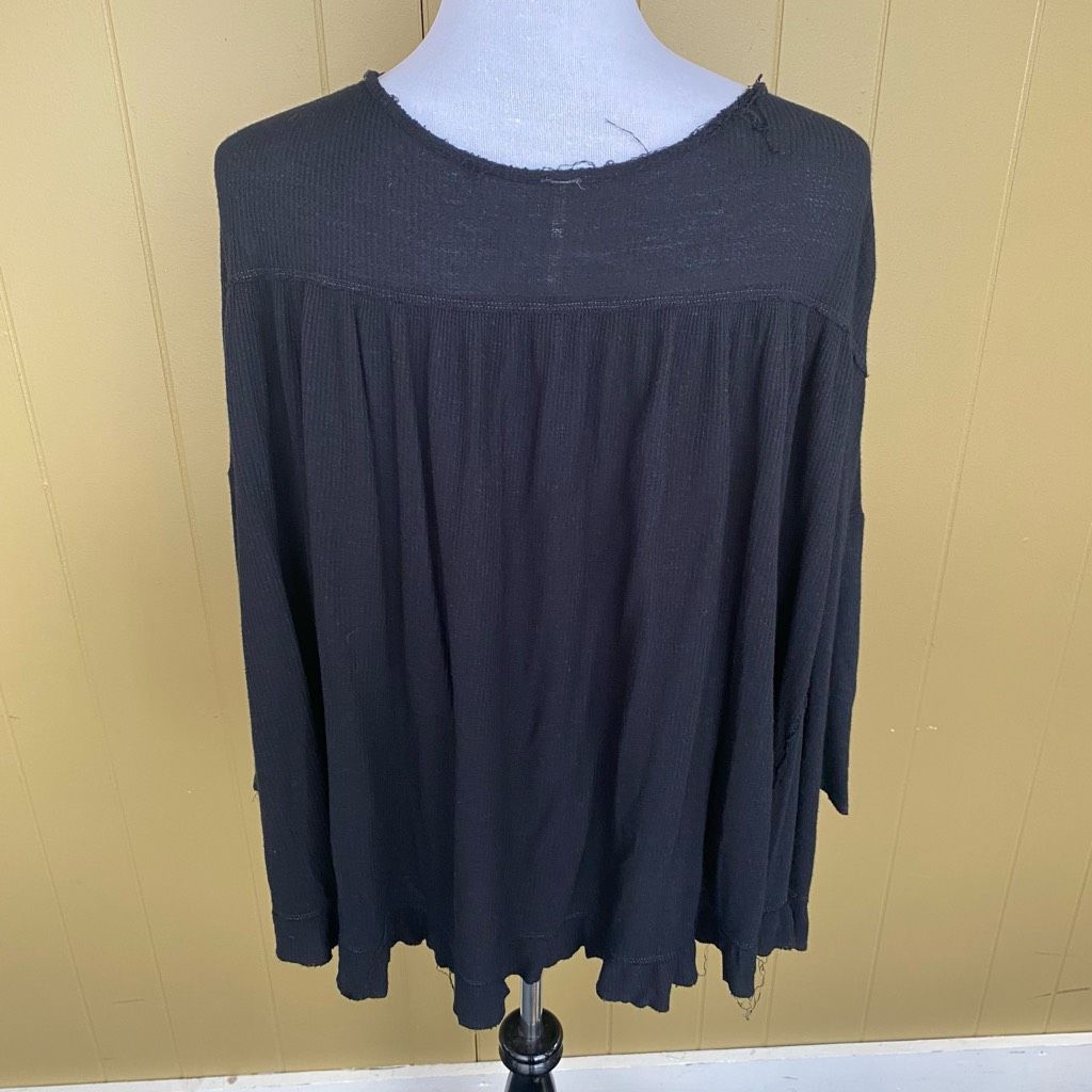 Free People Free people women XS oversize fit waffle texture long sleeve Size XS / US 0-2 / IT 36-38 - 8 Thumbnail