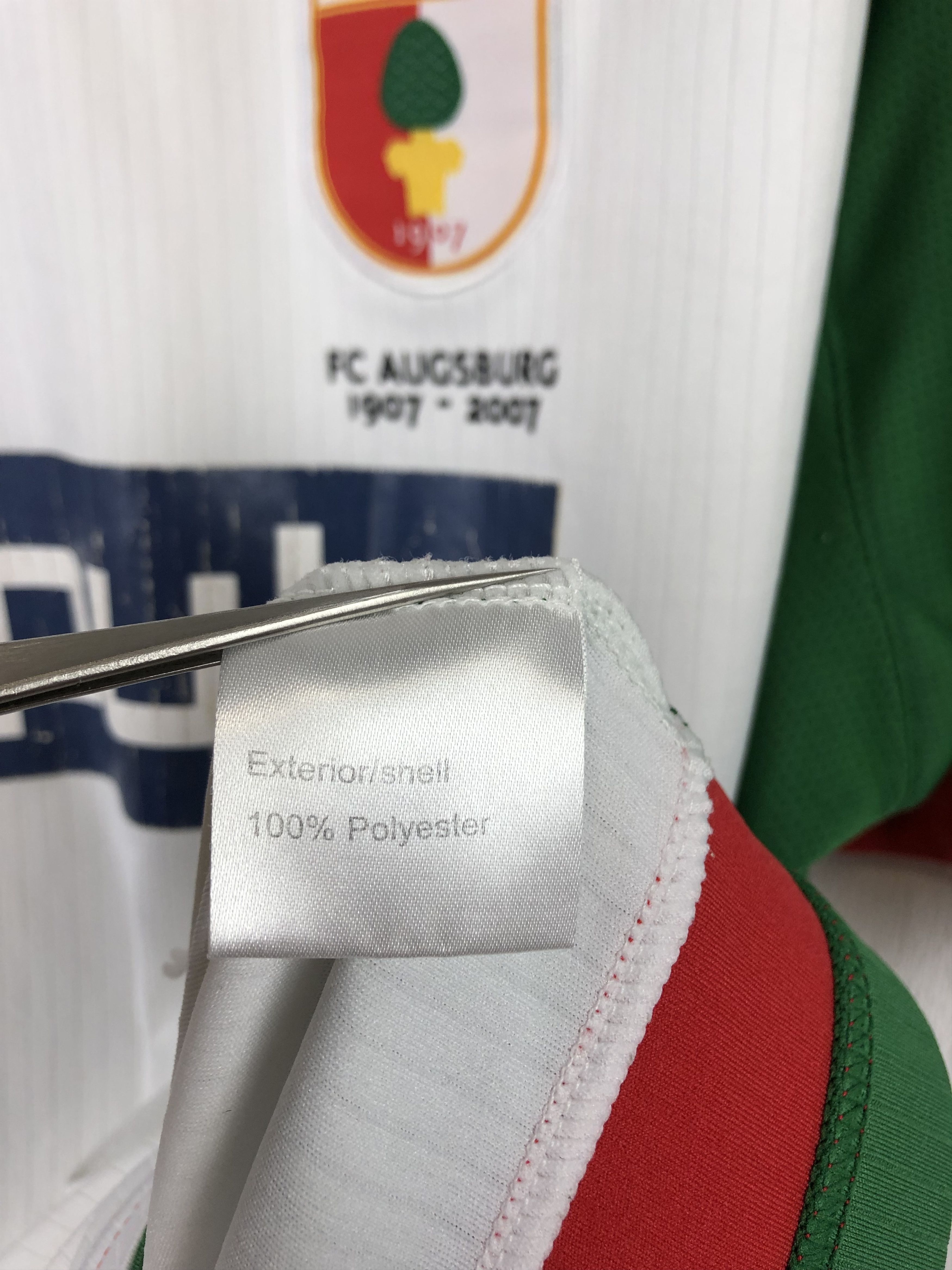 Other Augsburg Home football shirt 2007 Soccer Jersey Rare Size US XXL / EU 58 / 5 - 8 Thumbnail