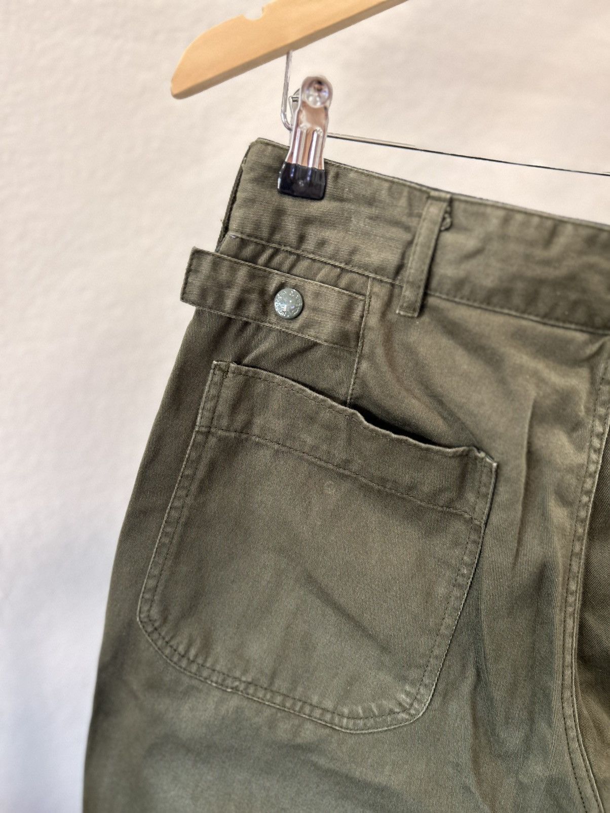 Engineered Garments Hemmed FW15 Ground Pant in Olive Twill size 32 Size US 32 / EU 48 - 5 Thumbnail