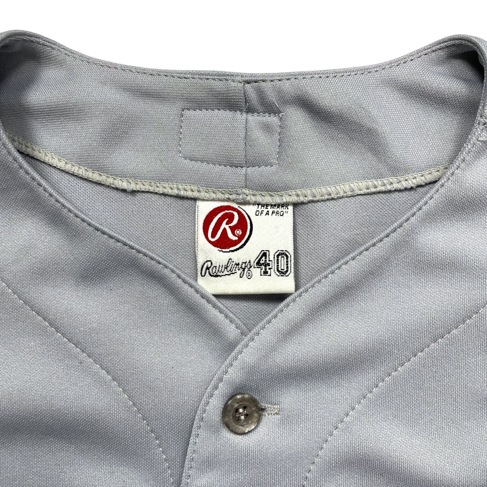 MLB VTG 90s TEXAS RANGERS RAWLINGS AUTHENTIC COLLECTION JERSEY40 Size US L / EU 52-54 / 3 - 6 Thumbnail