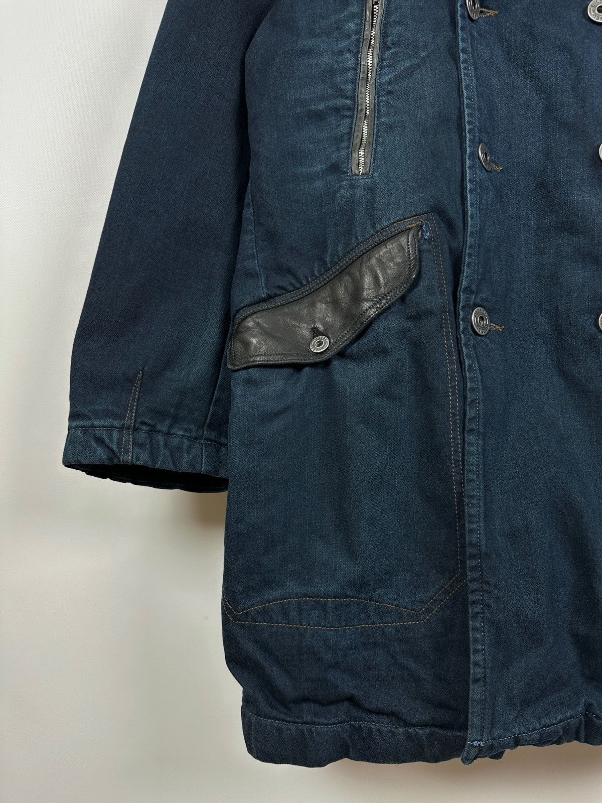 Diesel Vintage Diesel Denim Double Breasted Sherpa Coat Jacket Size US L / EU 52-54 / 3 - 8 Thumbnail