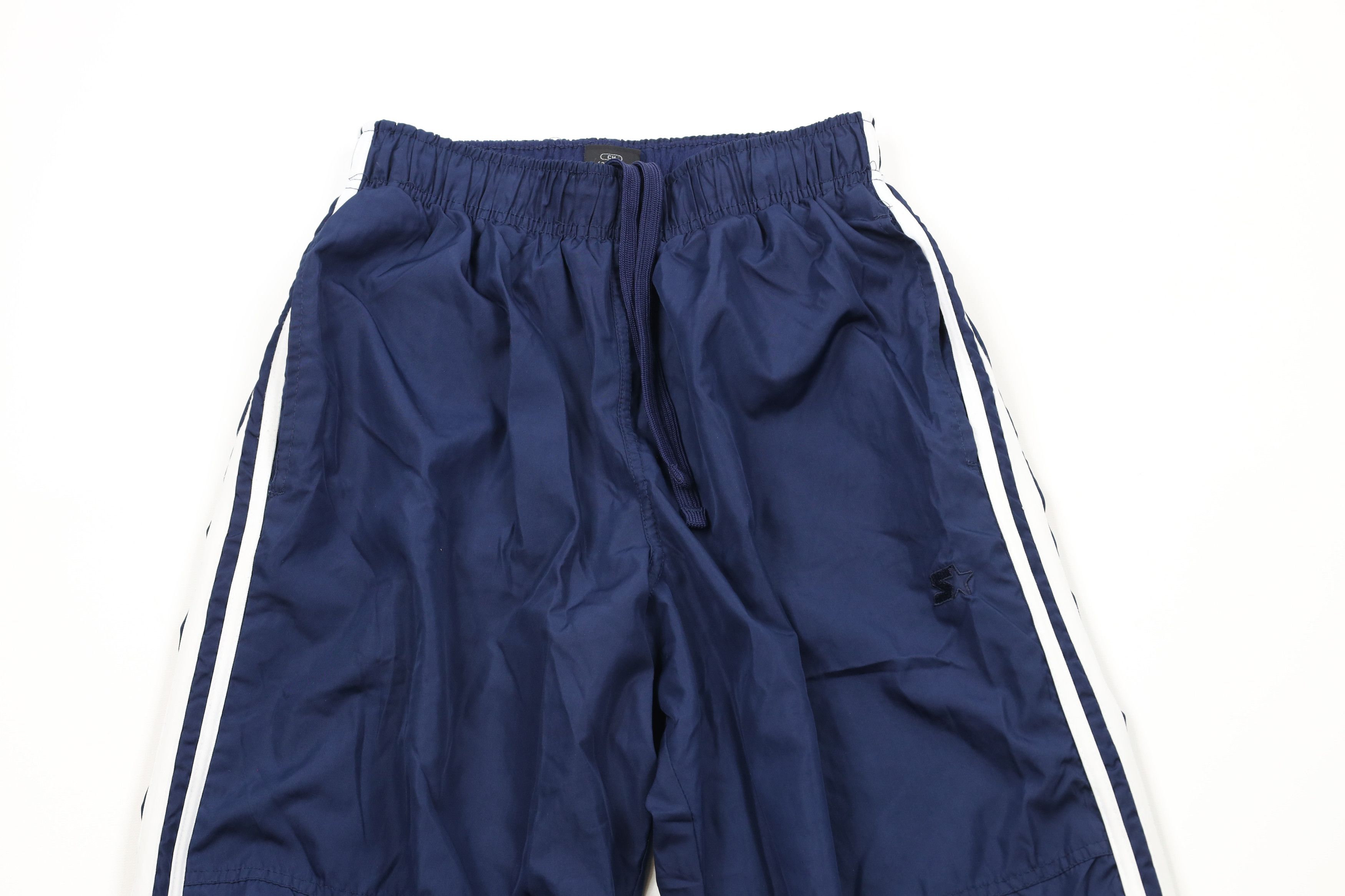 Starter × Vintage Vintage Starter Double Knee Wide Leg Lined Pants Blue Size US 32 / EU 48 - 2 Thumbnail
