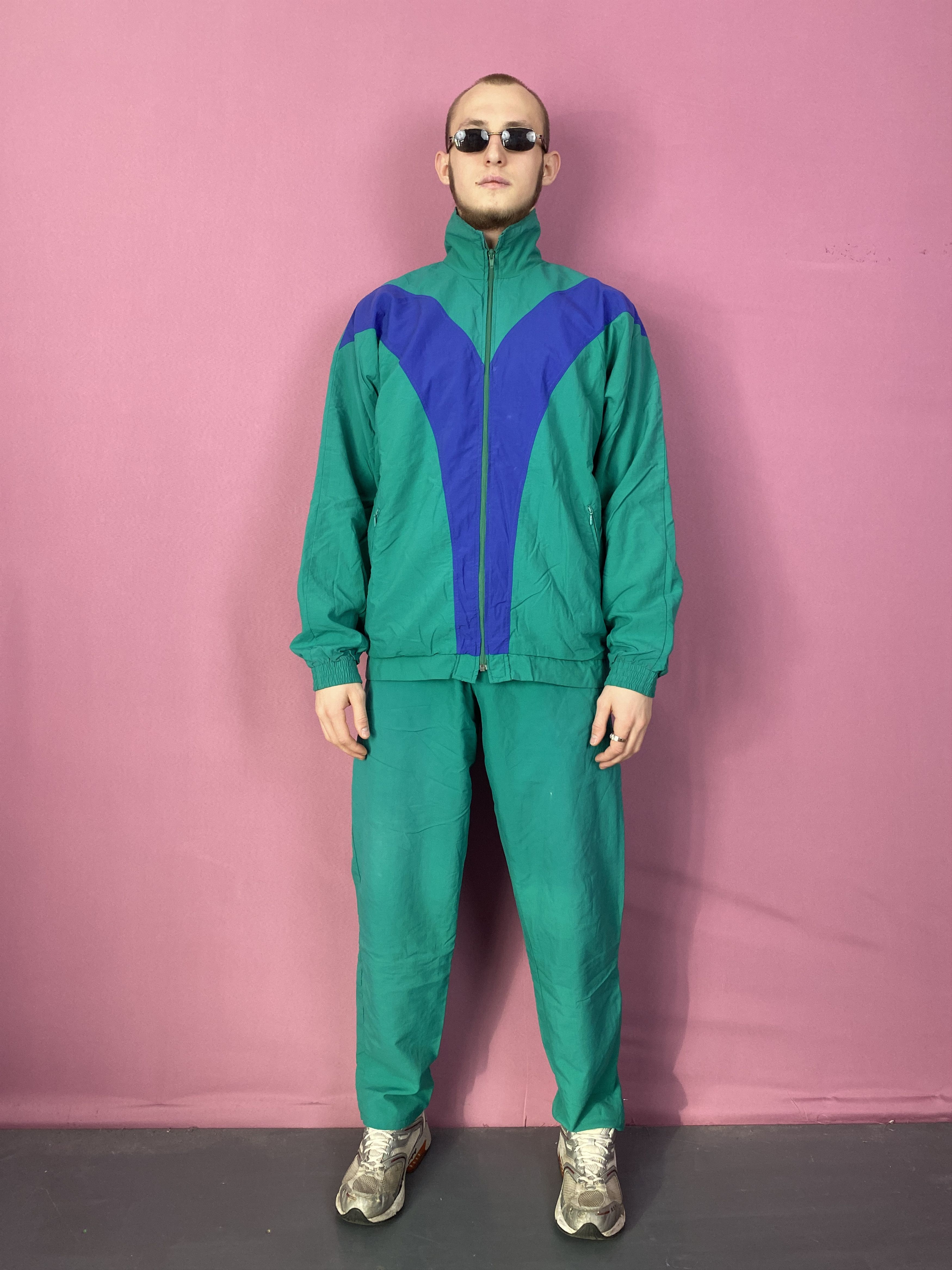 Schneiders × Vintage Schneider Vintage Men's Tracksuit Set - XL Jacket & Pants Size US XL / EU 56 / 4 - 3 Thumbnail