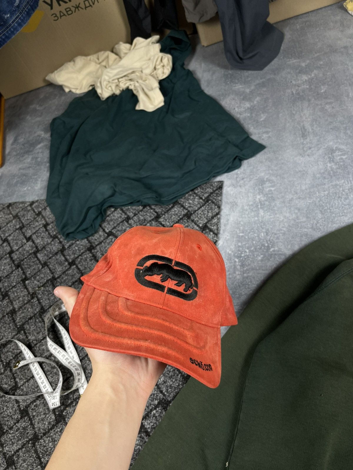 Ecko Unltd. × Vintage Vintage 99s flex fit Ecko unltd like Karl Kani Rap Hip Cap Size ONE SIZE - 2 Thumbnail