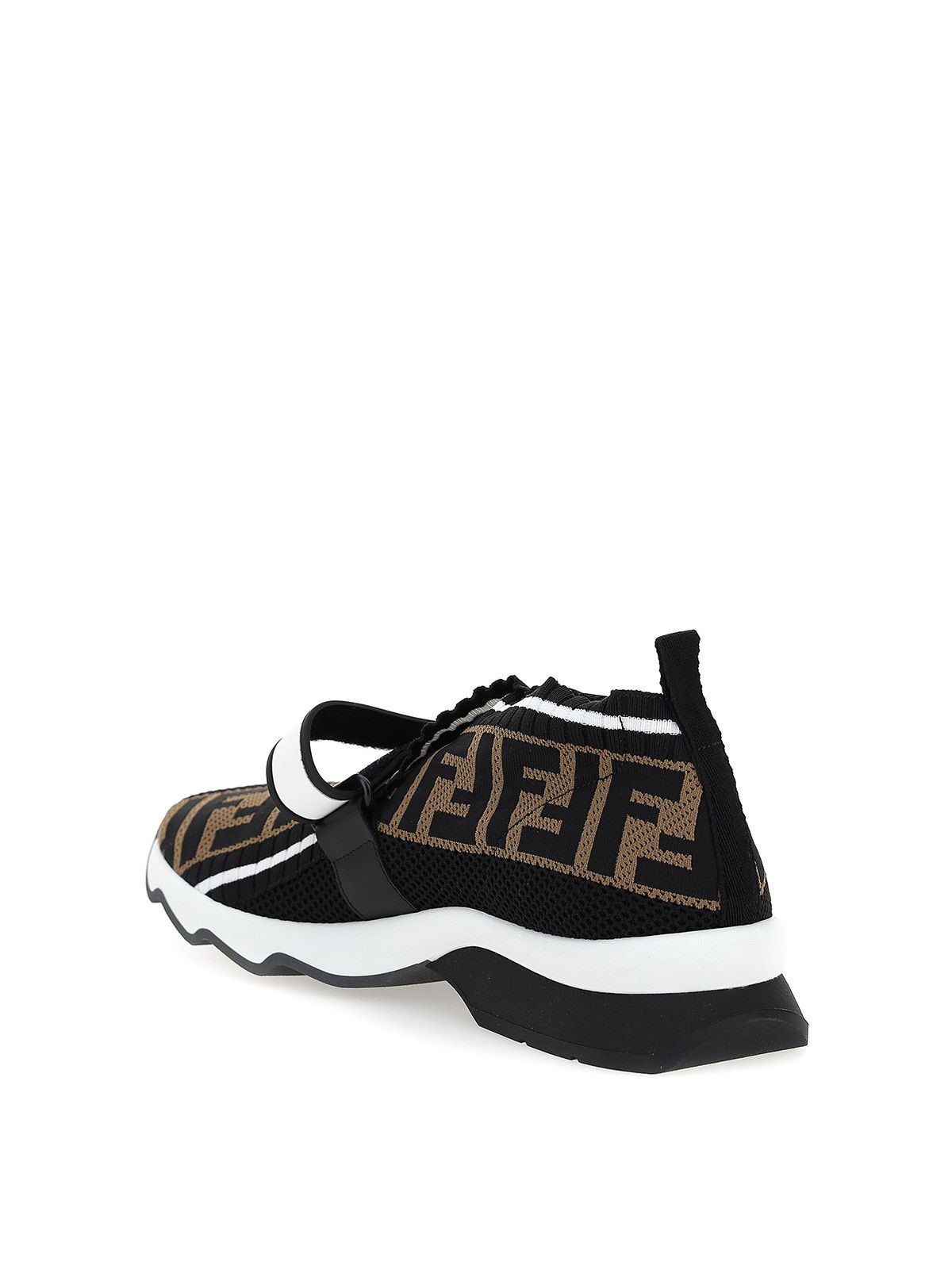 Fendi o1s1wg111224 Rockoko Sneakers in Multicolor Size US 7 / IT 37 - 3 Thumbnail