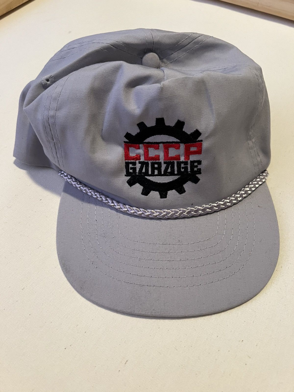 Vintage 90’s 2000’s Y2K VTG Vintage CCCP Garage Cog Gear Retro Hat Size ONE SIZE - 2 Thumbnail