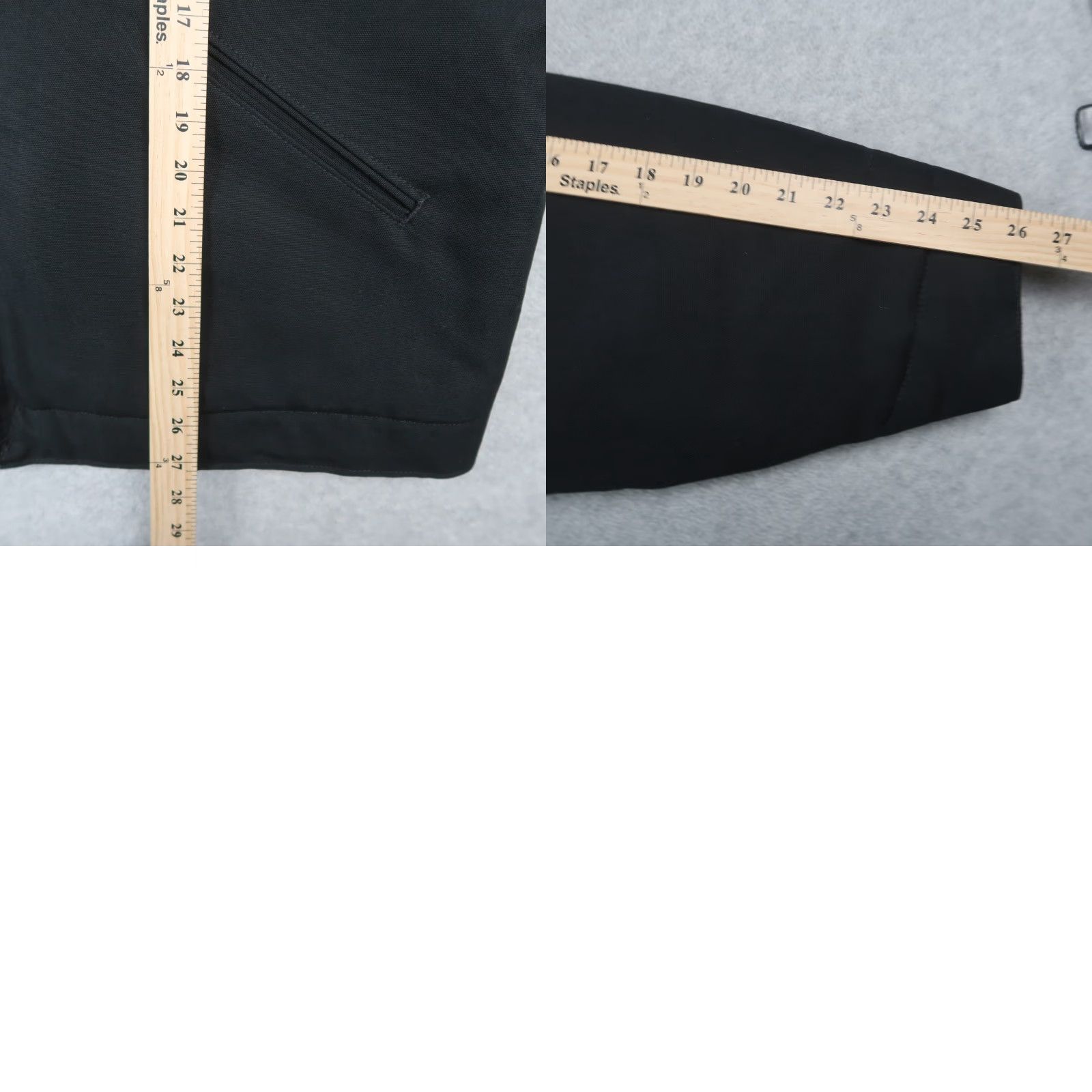 Carhartt Carhartt Detroit Jacket Mens XL Black Bomber Coat Zip Full Zip Lined Workwear USA Size US XL / EU 56 / 4 - 9 Thumbnail