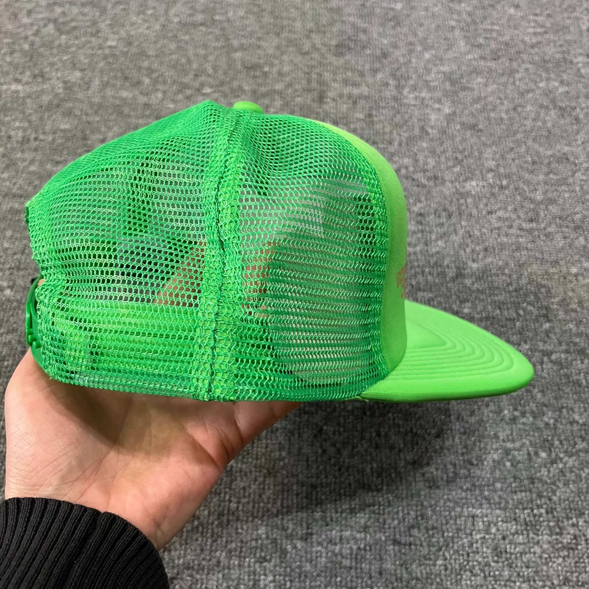 Billionaire Boys Club BBC Woven Cotton Mesh Flat Brim Baseball Cap Q7 Size ONE SIZE - 6 Thumbnail