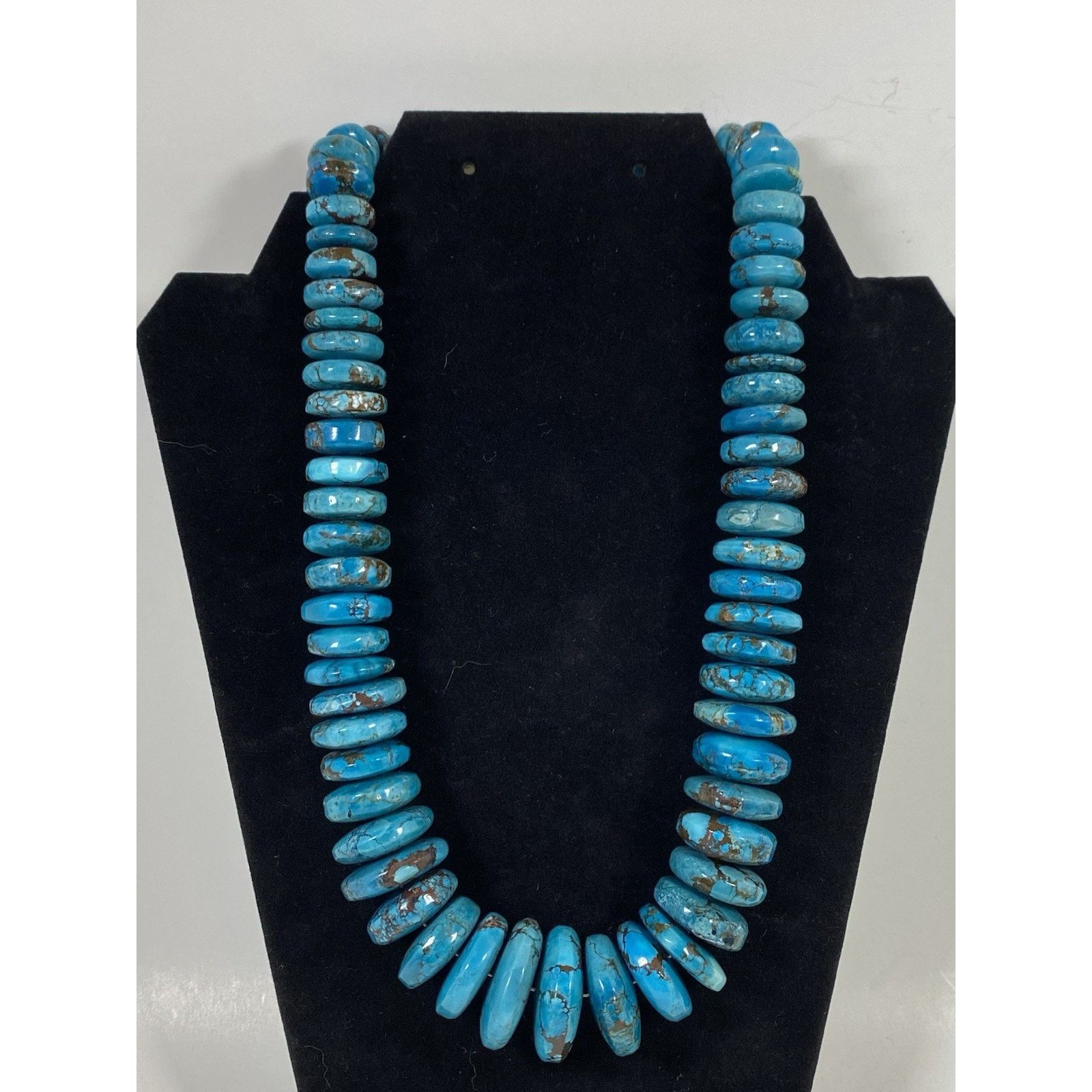 Other Vintage Native American Navajo Turquoise Necklace Size ONE SIZE - 1 Thumbnail