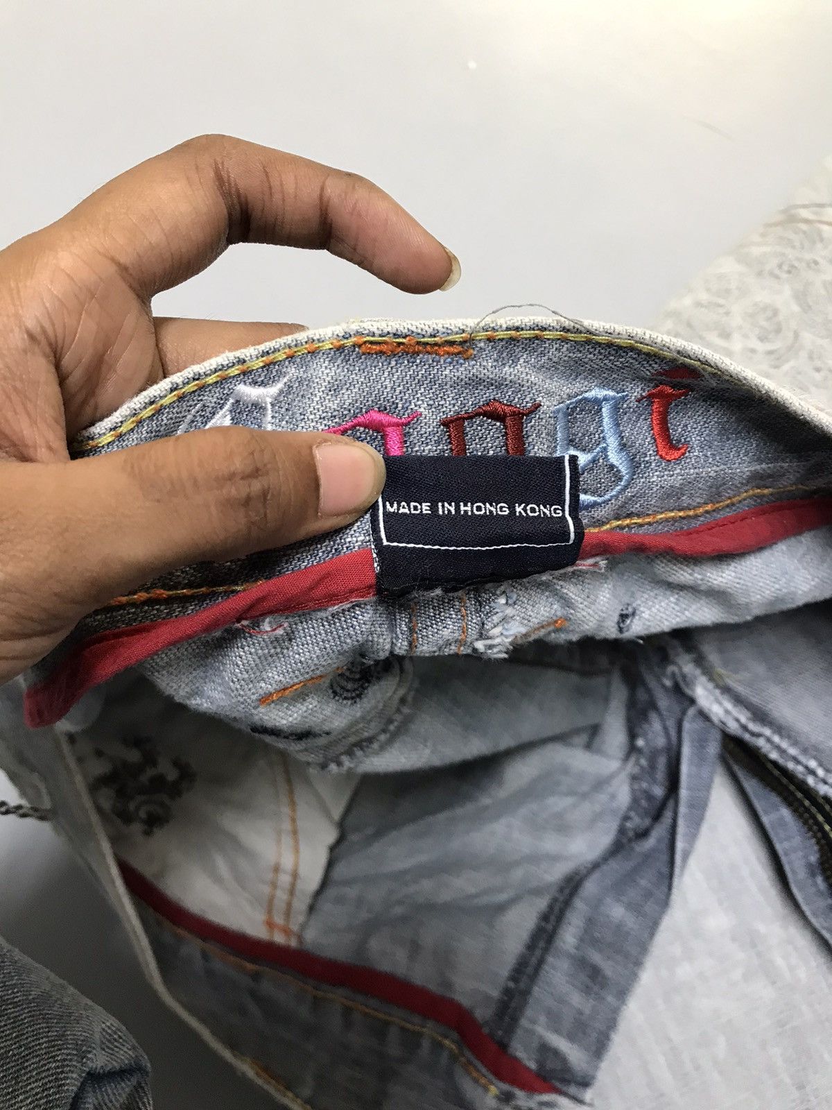 Coogi Vintage Coogi embroidered denim jort Size US 38 / EU 54 - 9 Thumbnail