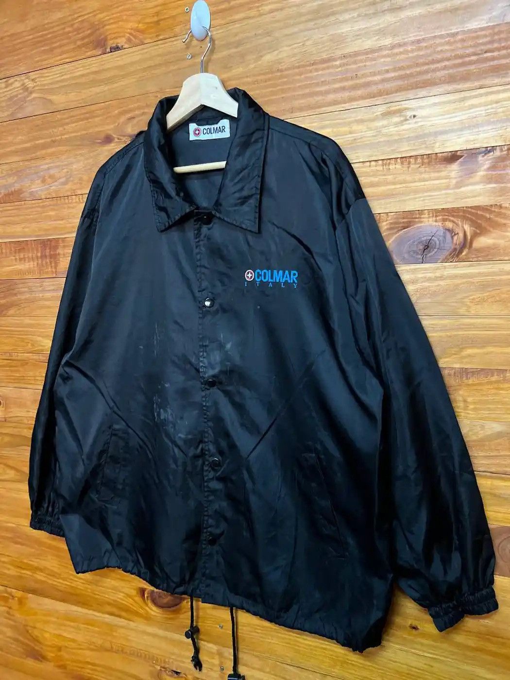 Colmar Vintage Colmar Italy Army Nylon Coach Jacket Size US L / EU 52-54 / 3 - 3 Thumbnail