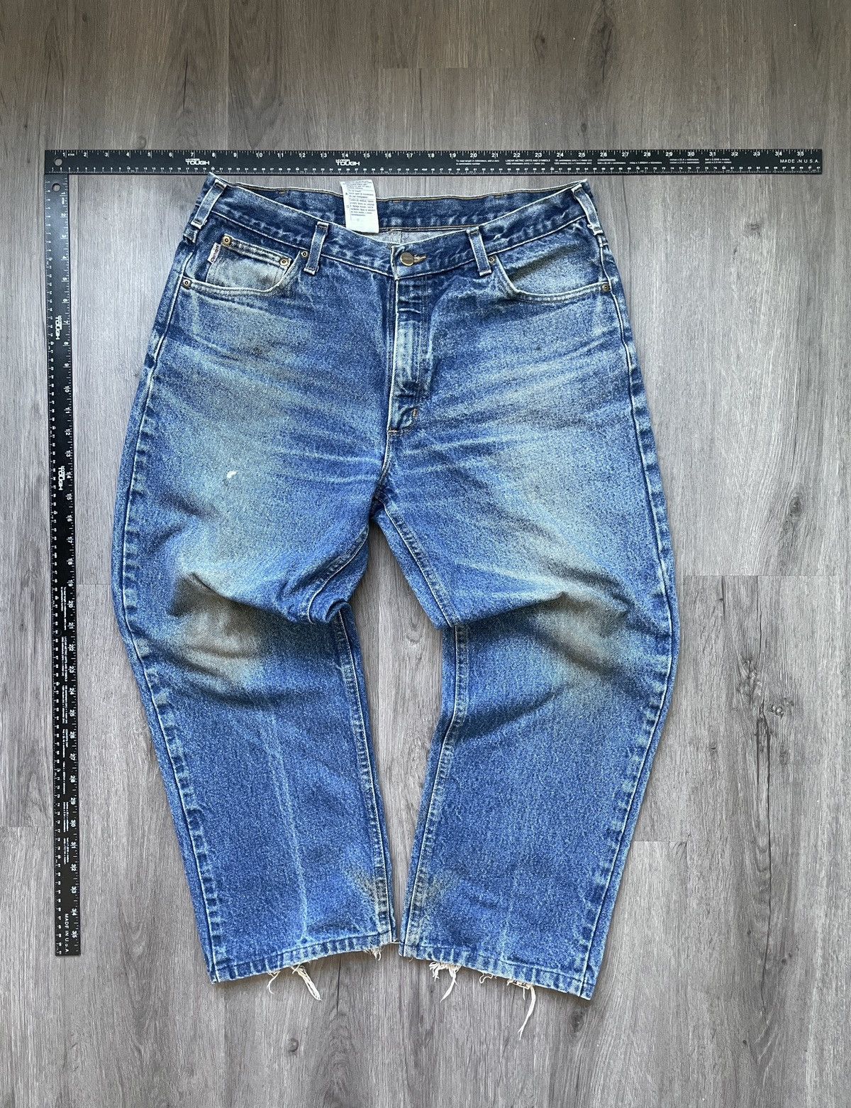 Other Carhartt “Relaxed Fit” Denim Jeans (Sz.38) Size US 38 / EU 54 - 4 Thumbnail