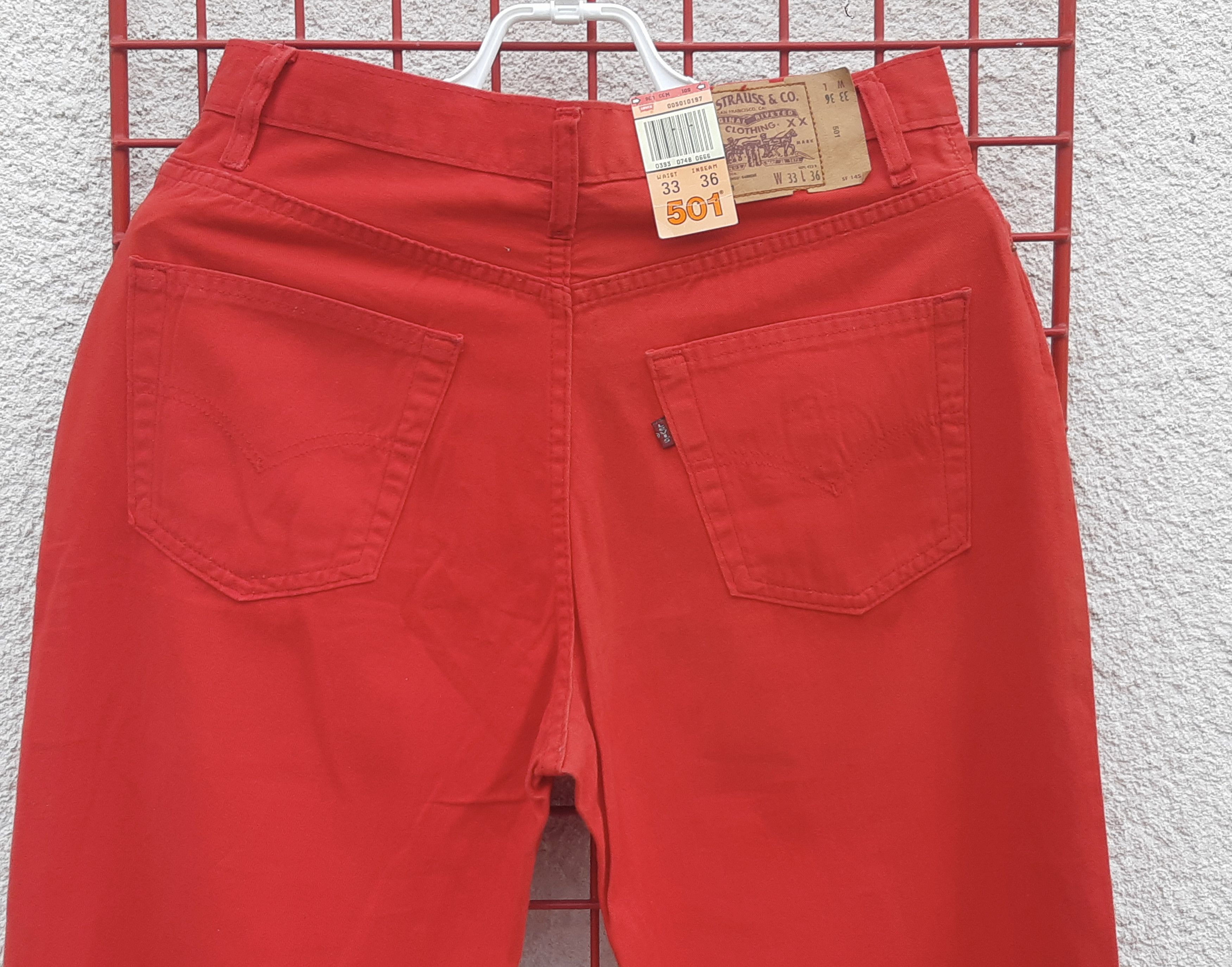 Levi's Vintage 90s LEVIS 501 Jeans USA size W33/L36 NWT Size US 33 - 3 Thumbnail