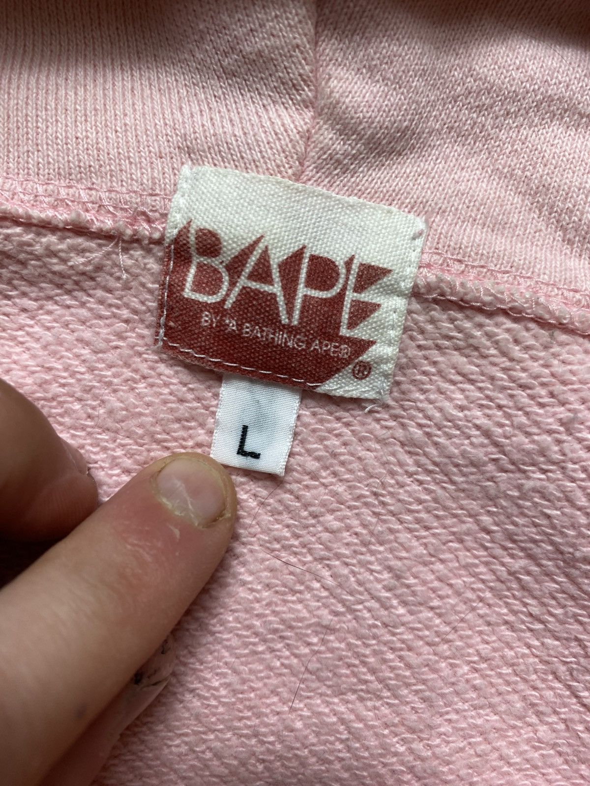 Bape Bape OG pink tiger full zip hoodie Size US L / EU 52-54 / 3 - 18 Thumbnail