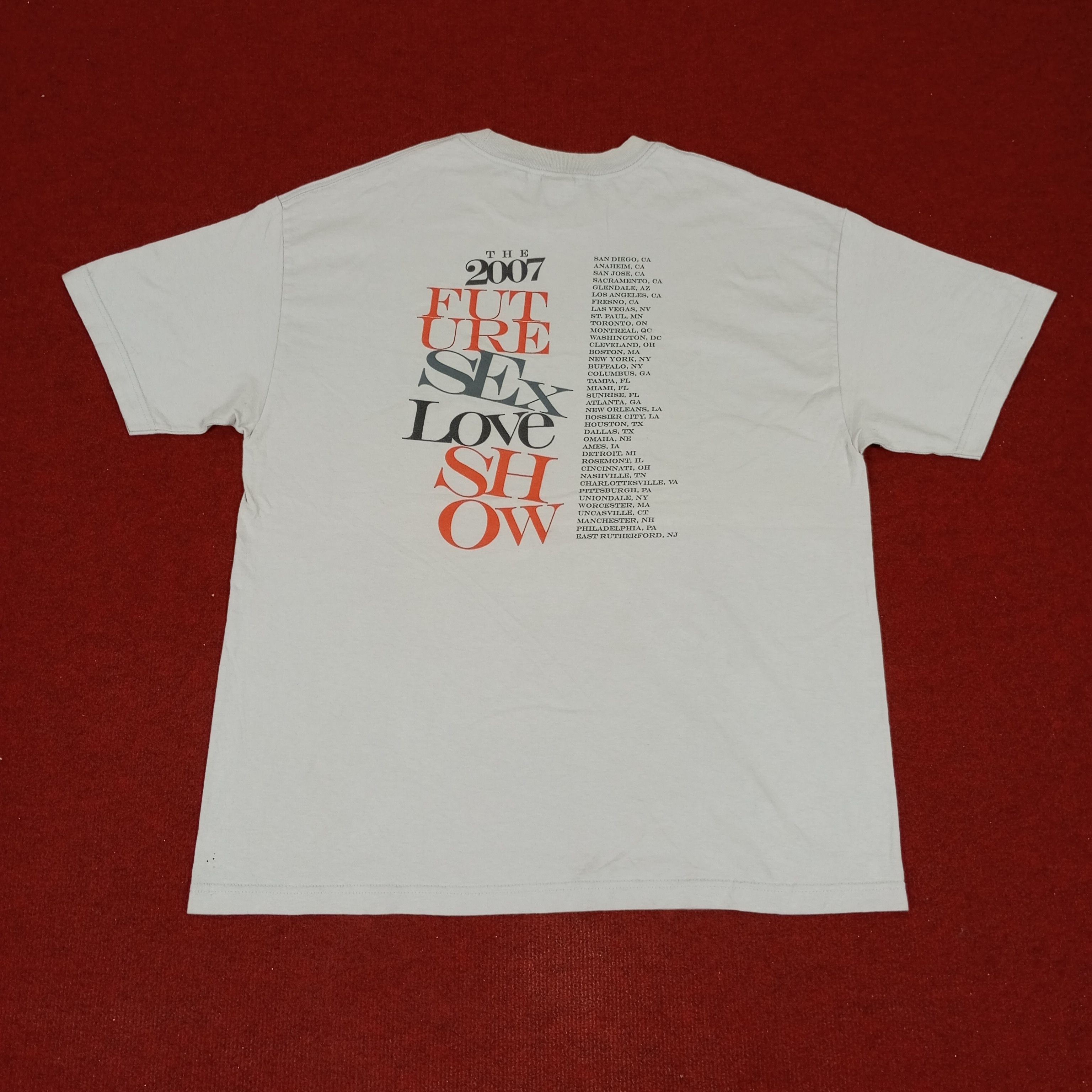 Band Tees × Vintage Justin Timberlake Singer Tour Vintage Tshirt Size US XL / EU 56 / 4 - 3 Thumbnail